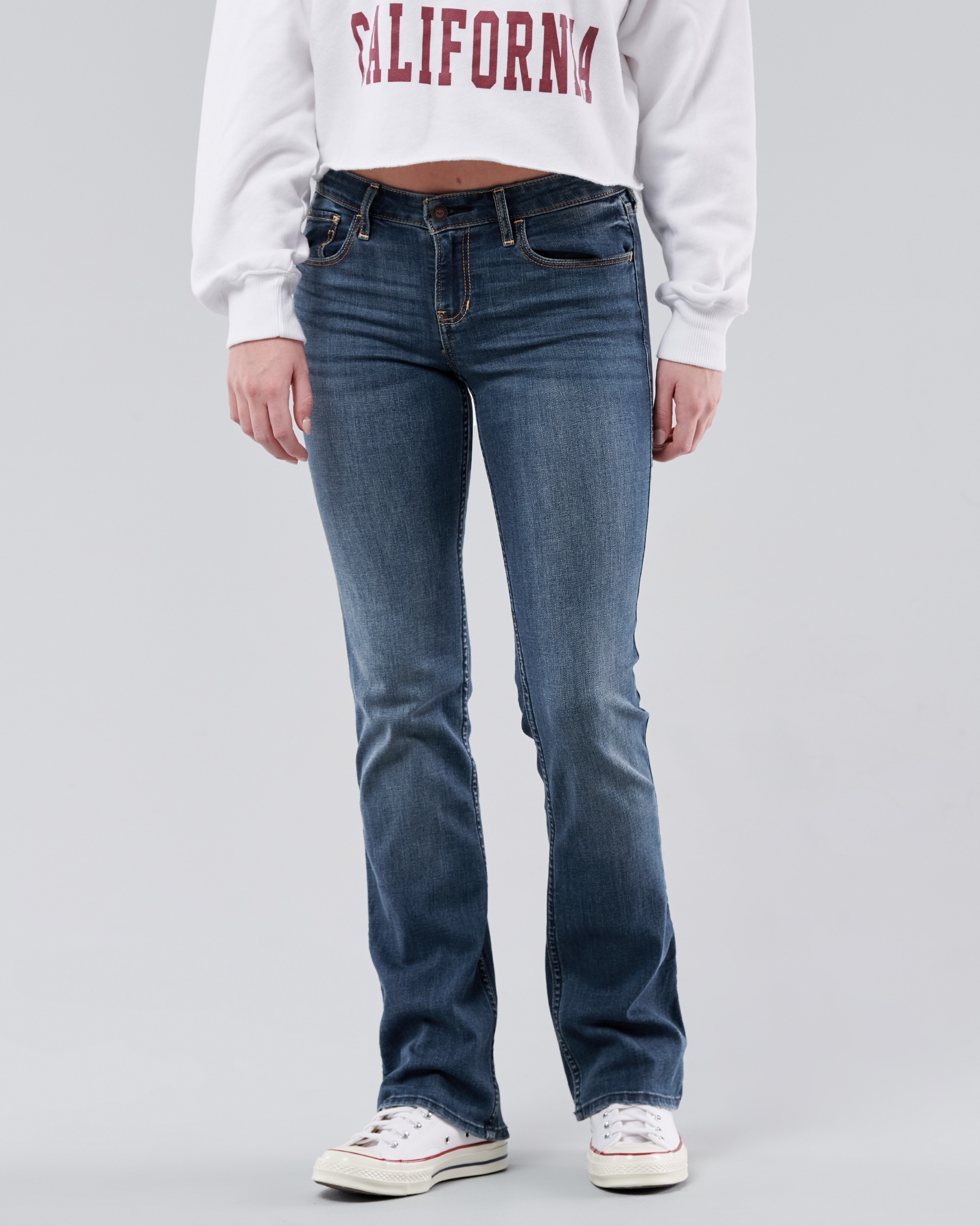 hollister boot cut jeans