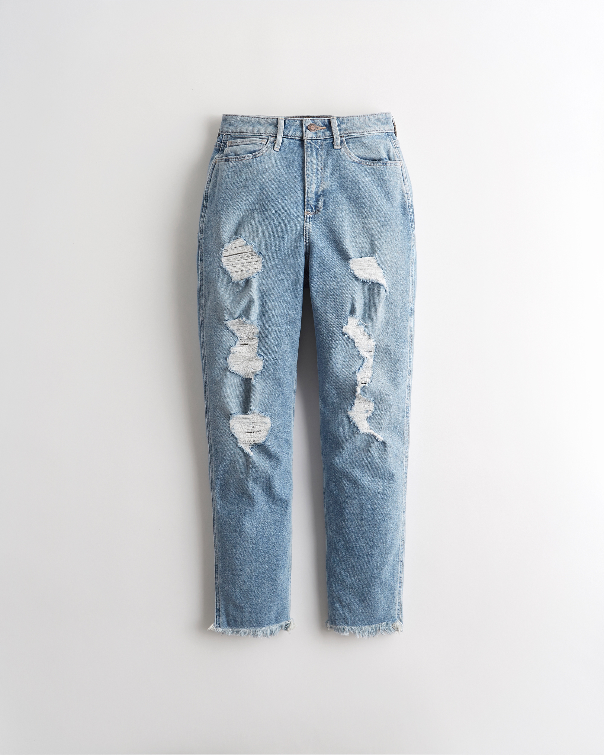 hollister stretch mom jeans