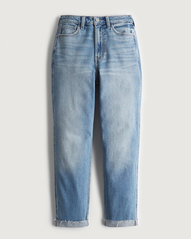 Hollister Mom Jeans Blue Size 4 - $20 (50% Off Retail) - From Abby