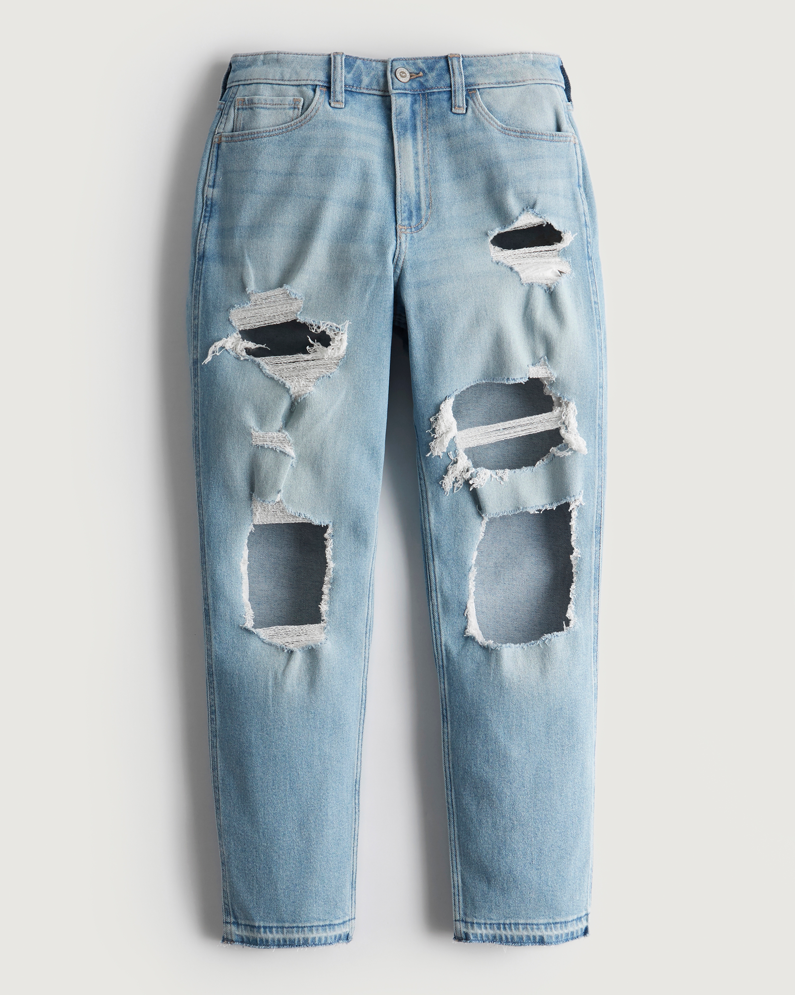 hollister mom jeans