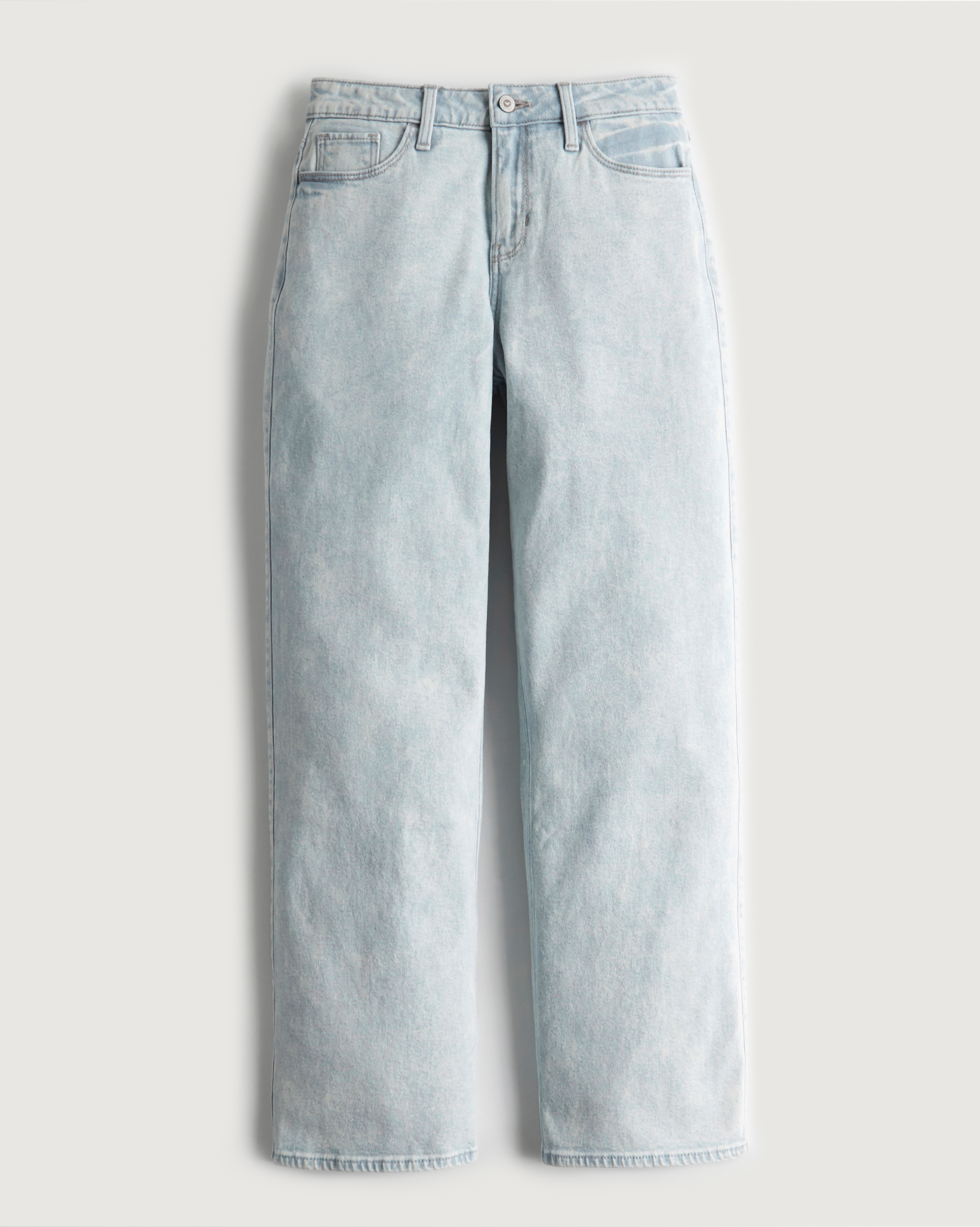 light wash baggy jeans