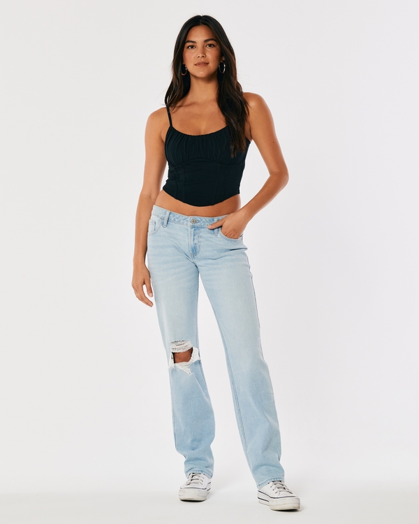 Women's High-Rise Baggy Wide-Leg Jeans