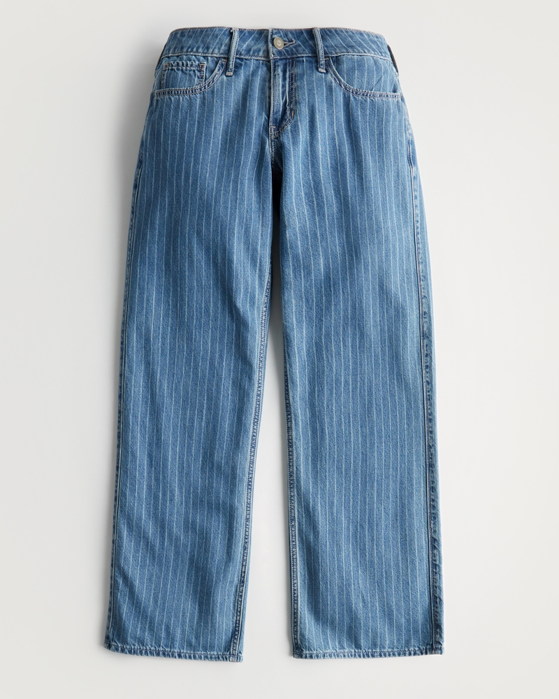 Striped on sale jeans hollister