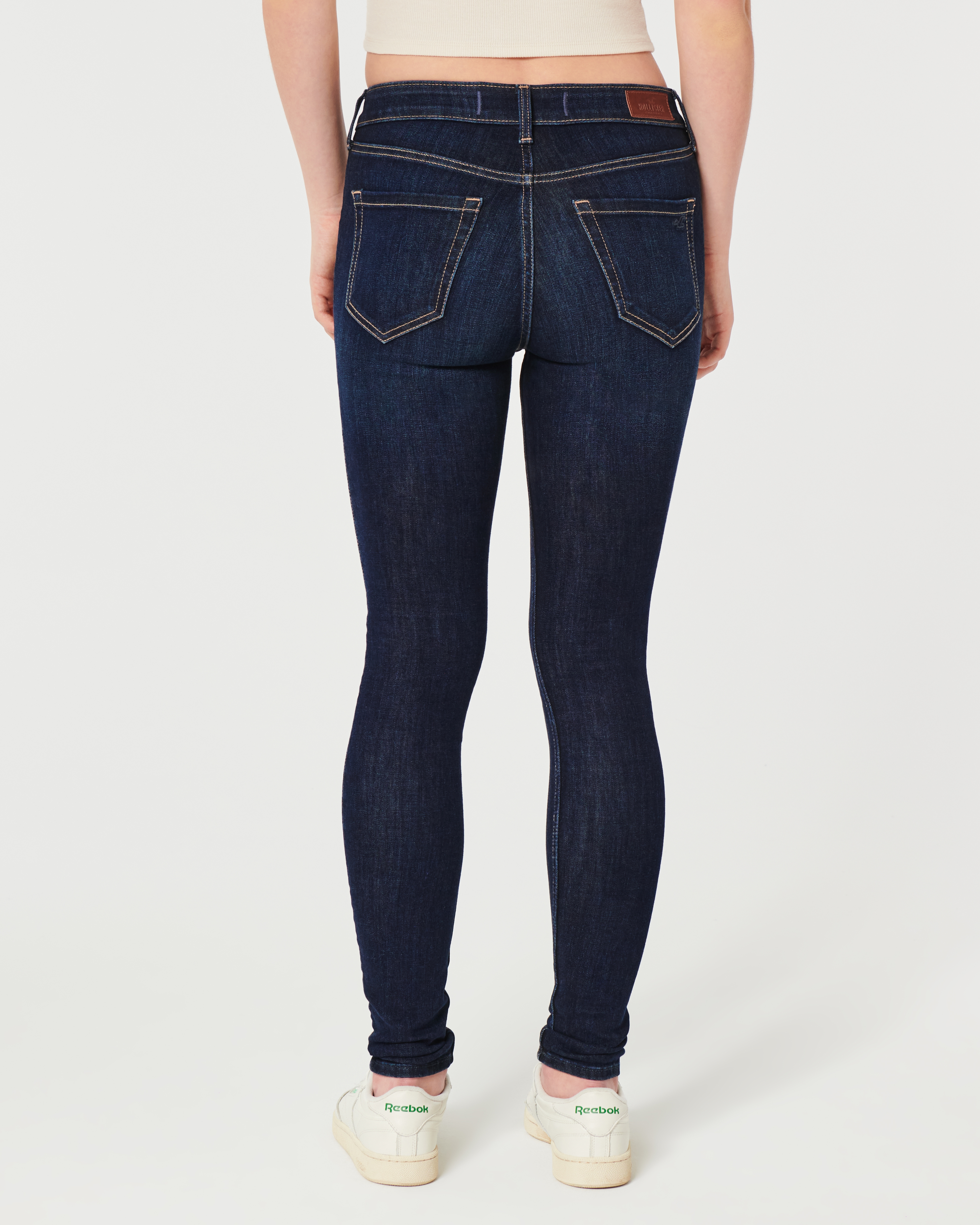 Hollister super skinny shop high rise jeans