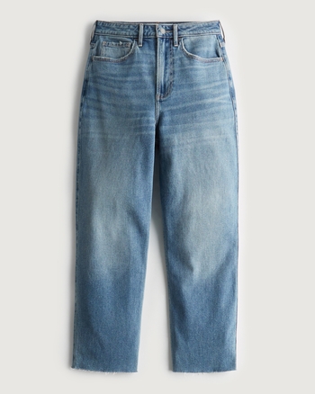 hollister dad jeans