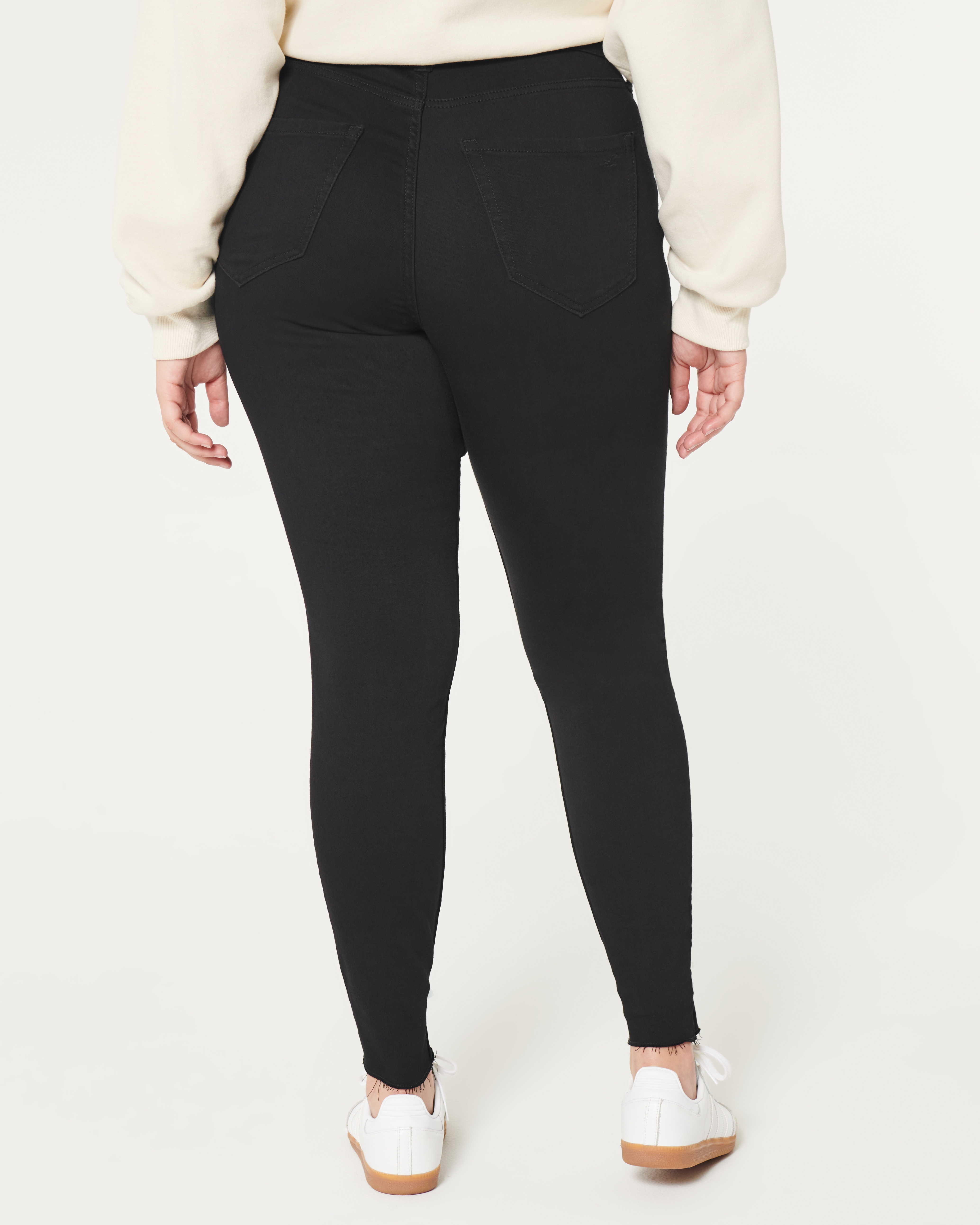 Hollister Curvy High-Rise Dark Wash Jean Leggings