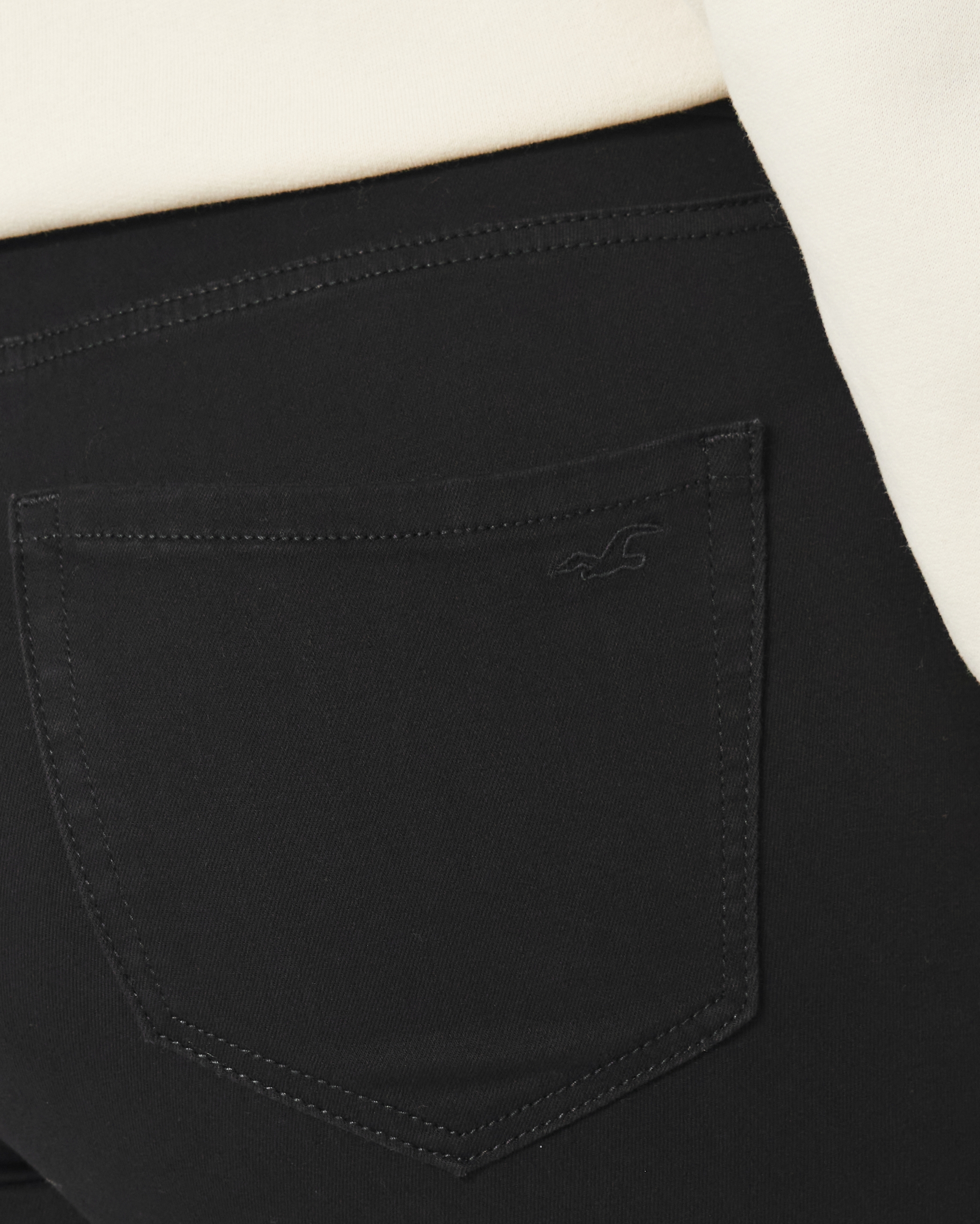 Hollister Skinny Jeans Black Brushed Advanced Stretch