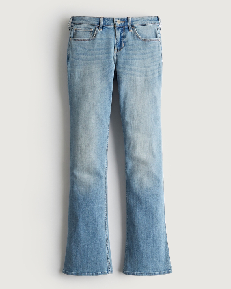 Low-Rise Y2K Light Wash Boot Jeans on Sale At Hollister Co. – Glitchndealz