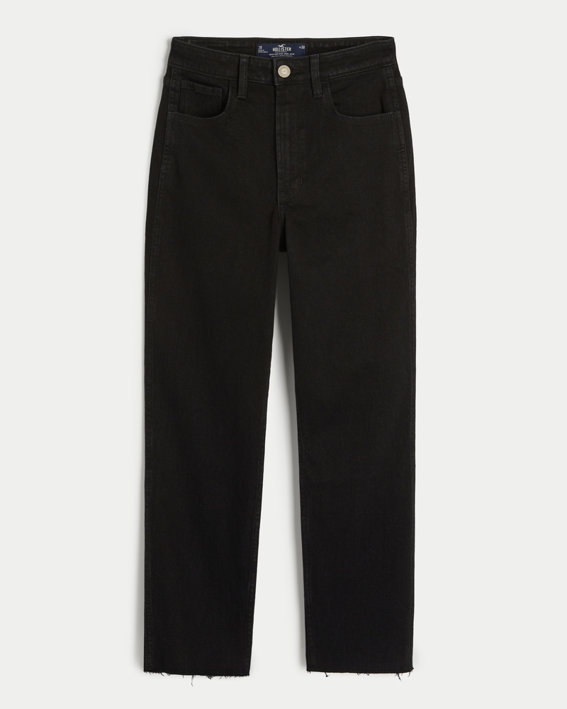 Ultra High-Rise Light Wash Mom Jeans
