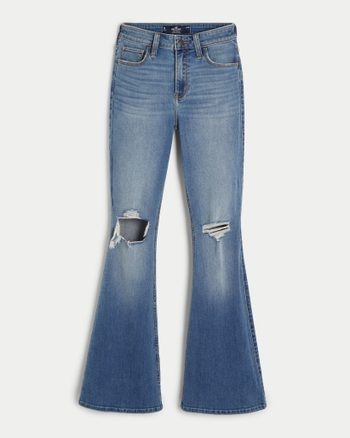 Flare jeans hollister cheap