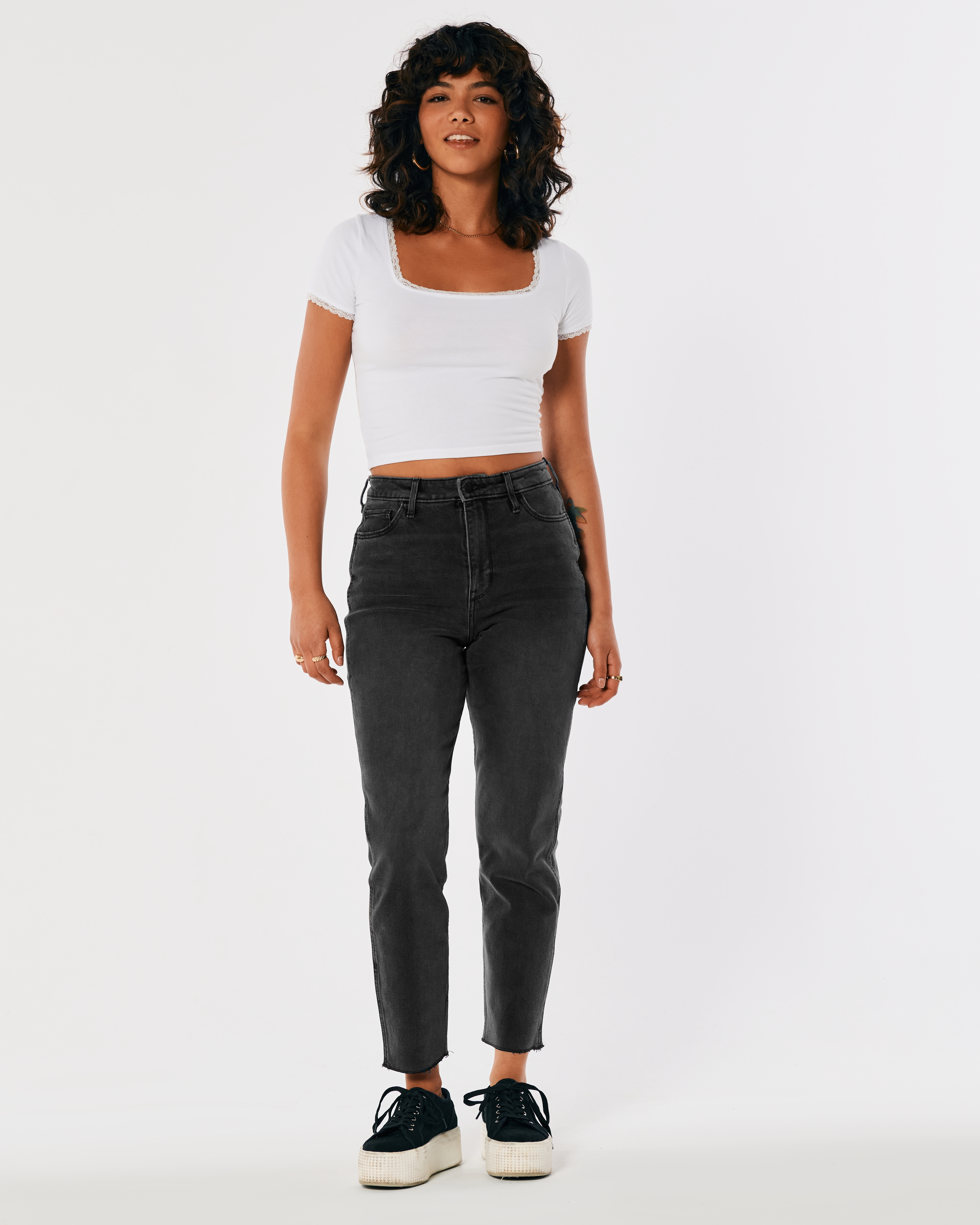 Ultra High-Rise Mom Jeans