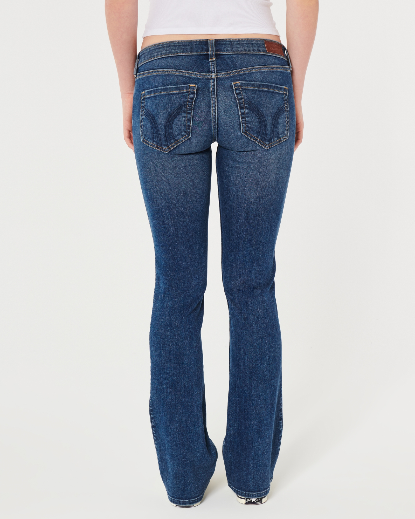 Suko Jeans Womens Size 6 Low Rise Slim Bootcut Dark Wash Blue Denim W26 x  L30.5
