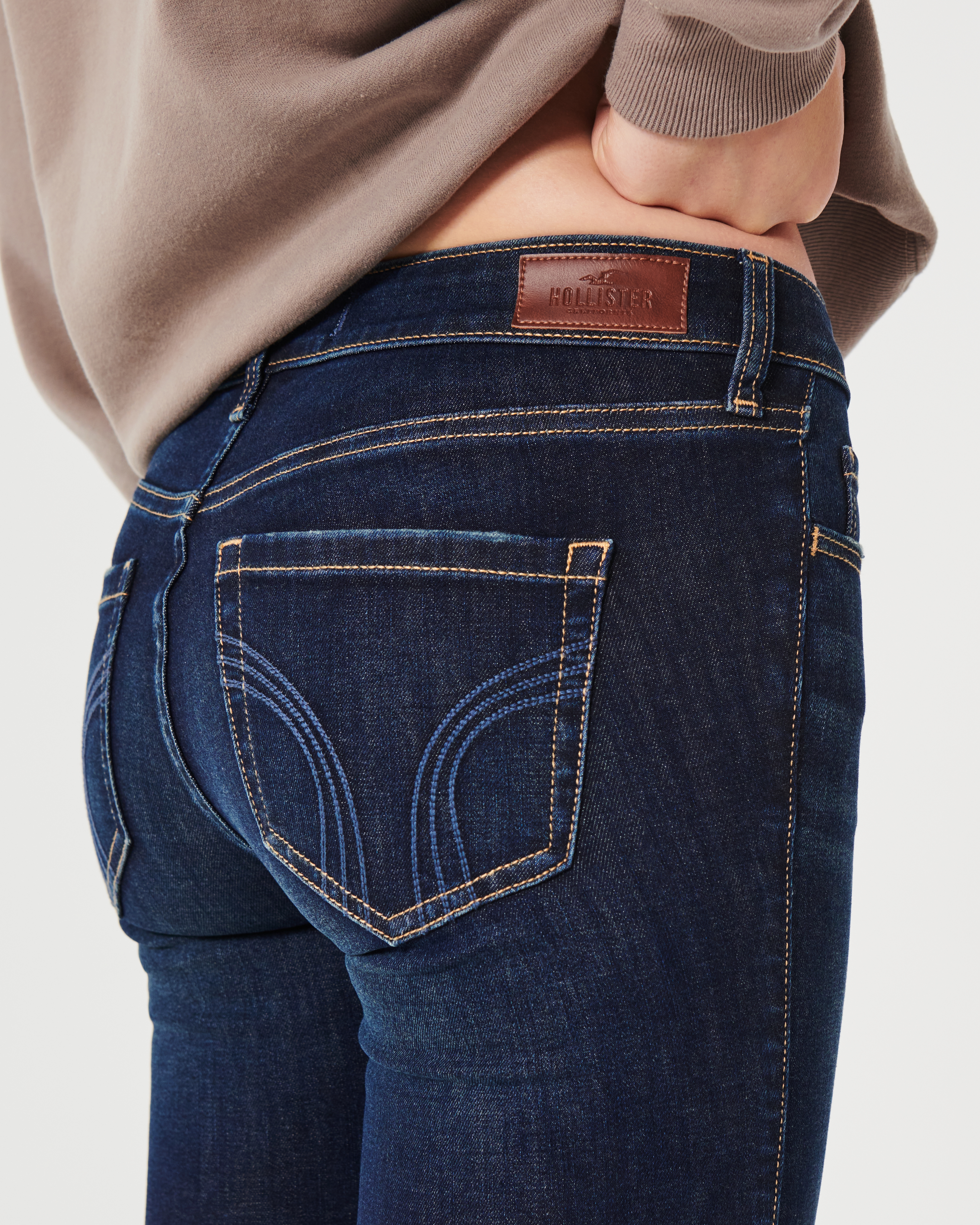 【Kleesier】Dark chocolate low rise jeans Dark chocolate low rise jeans - Kleesier