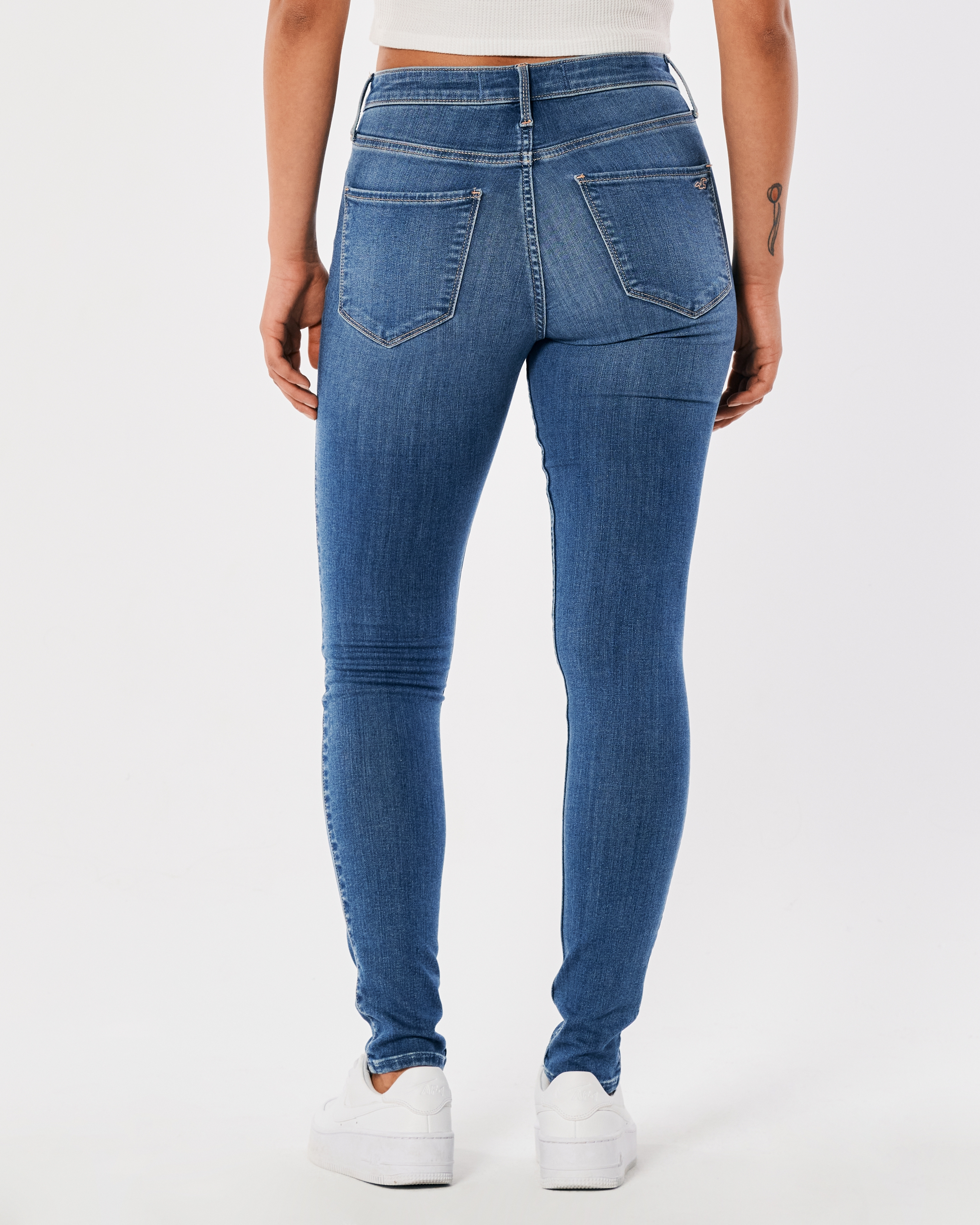 Hollister jean legging store high rise