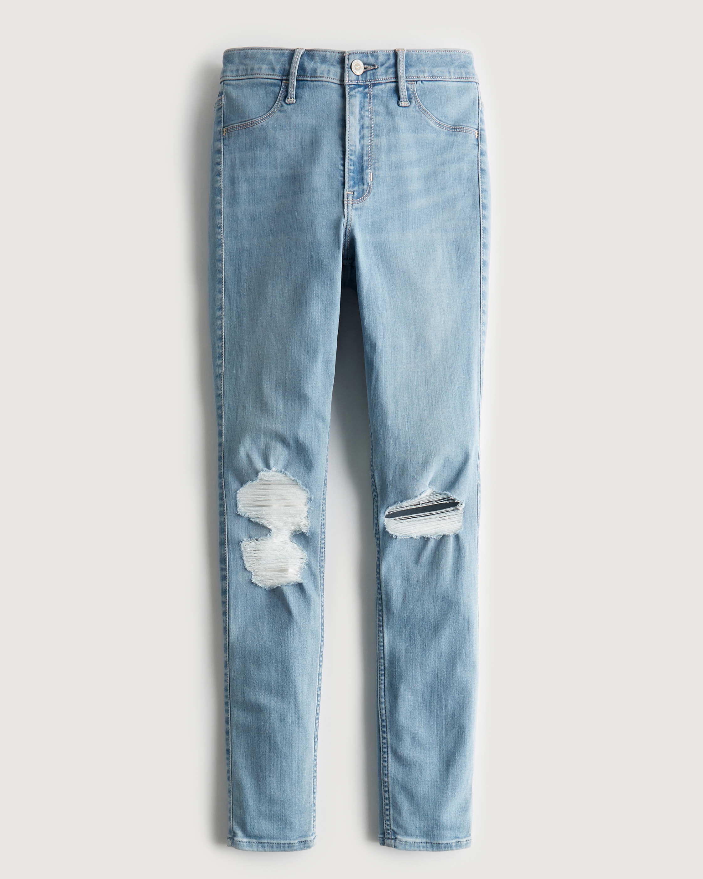 distressed jeans hollister