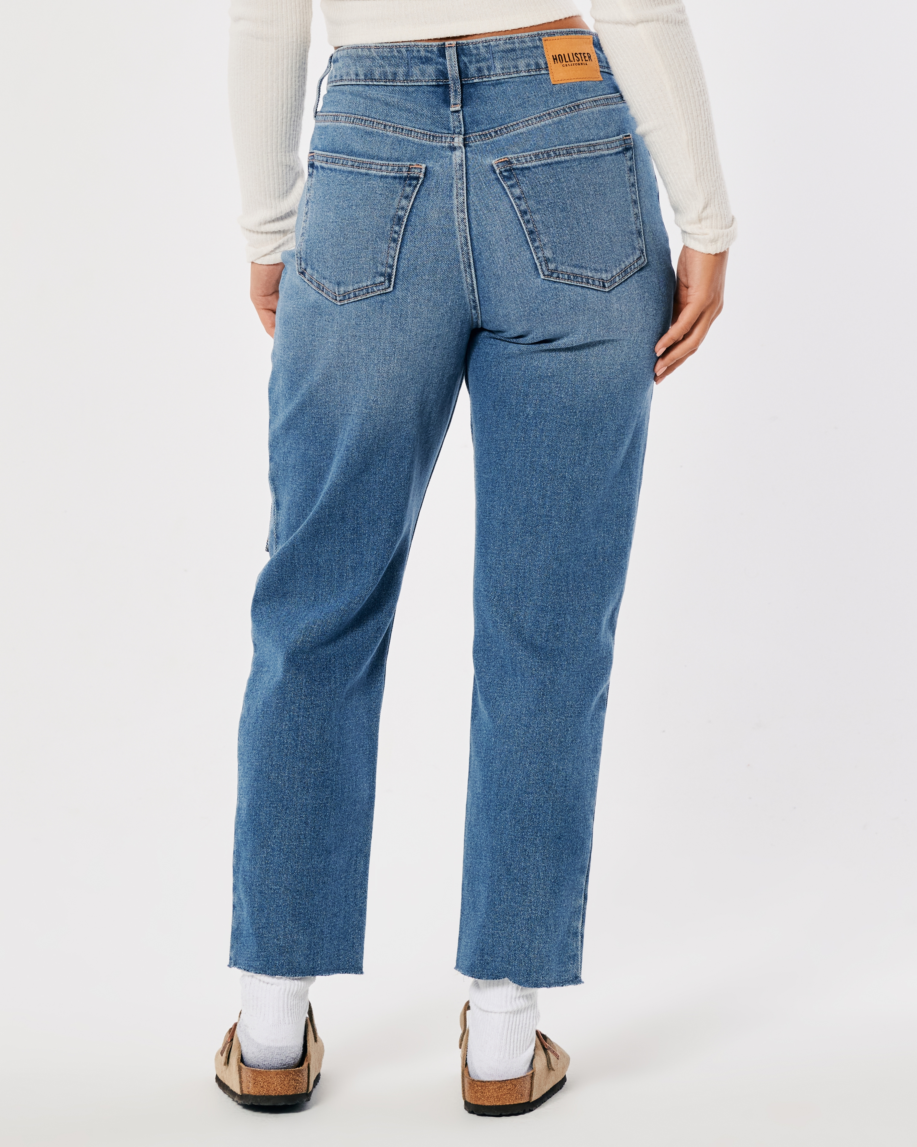 Ultra high rise hot sale jeans hollister