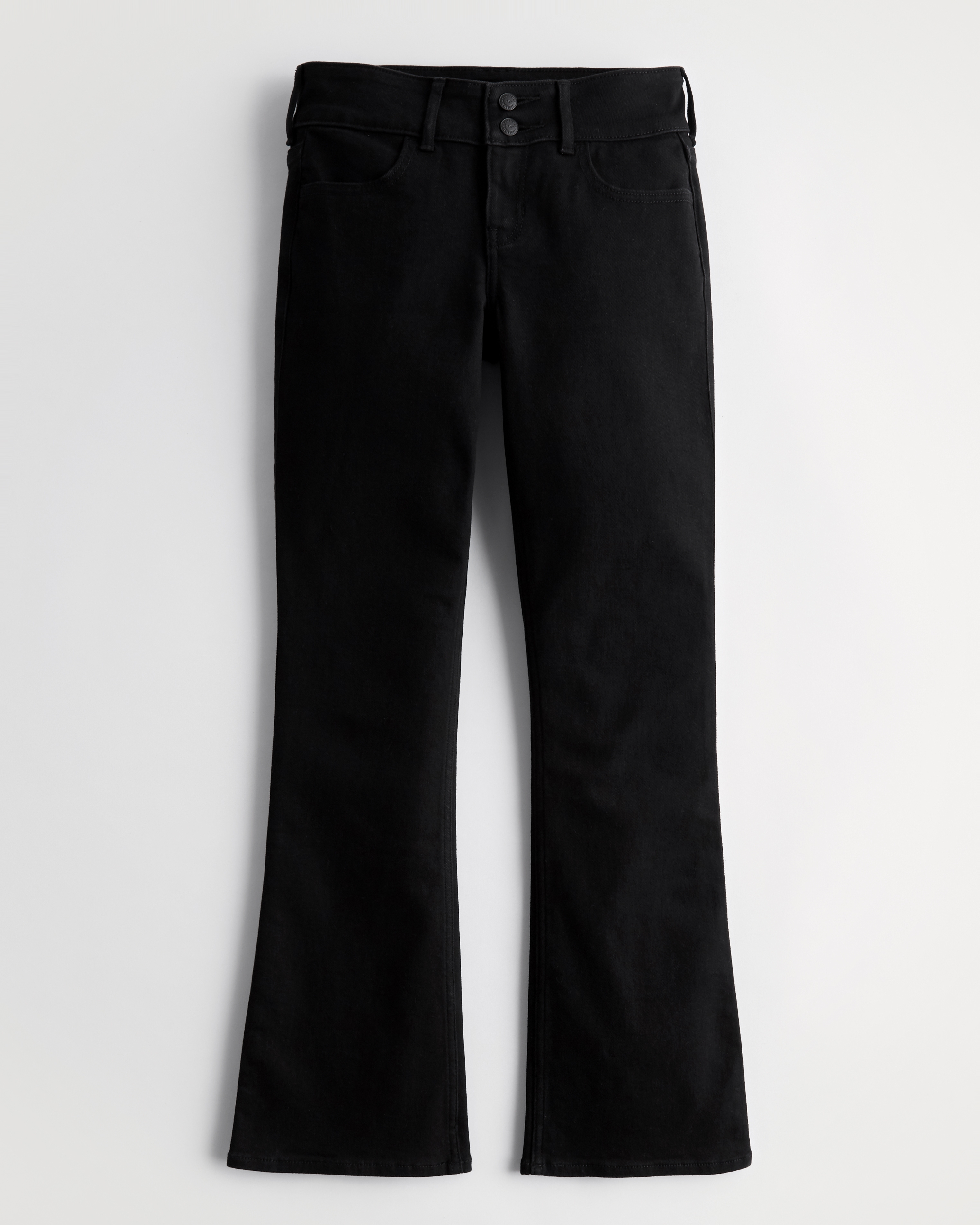 Hollister Low-Rise Black Y2K Boot Jeans | Plaza Las Americas
