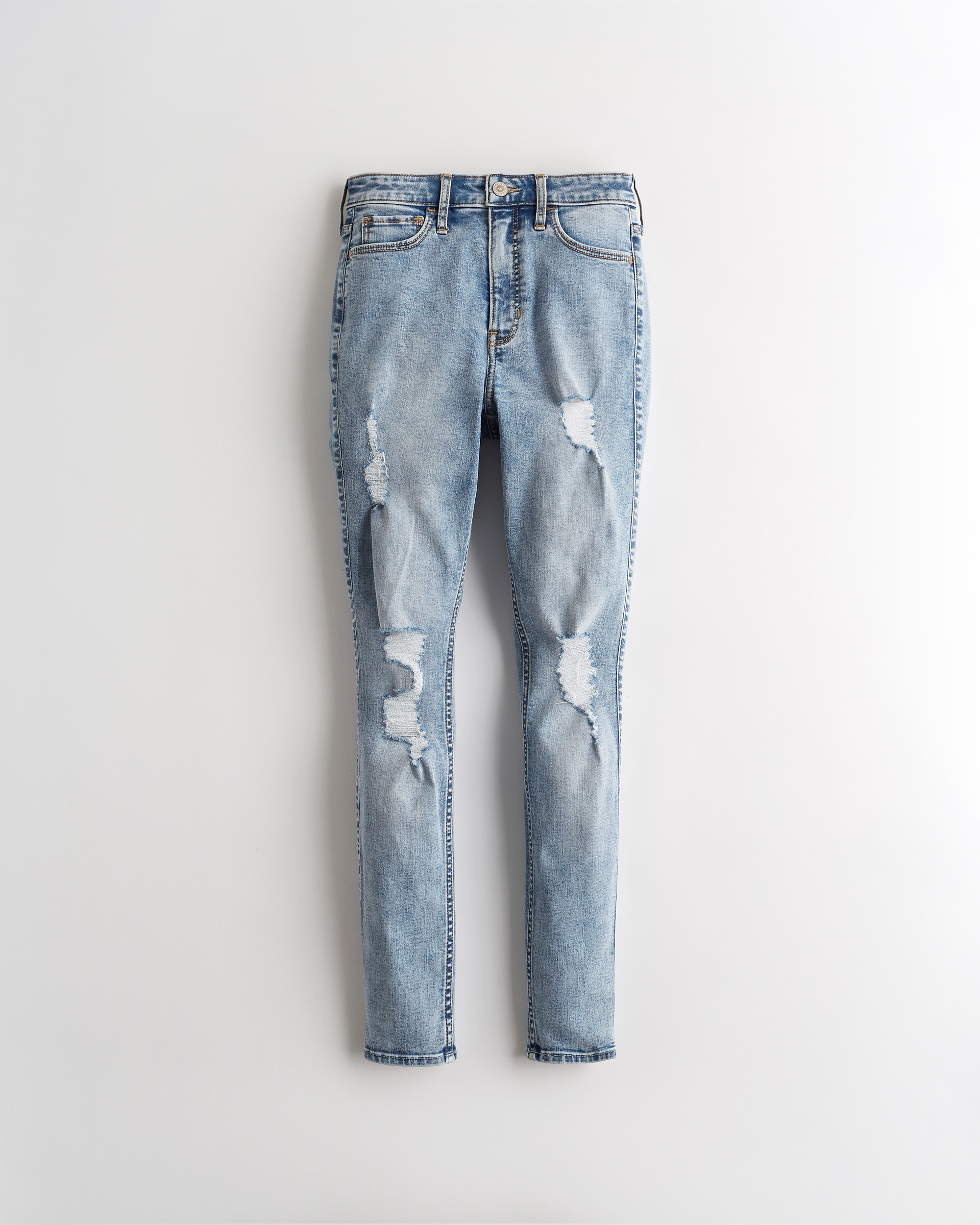 hollister high rise skinny jeans