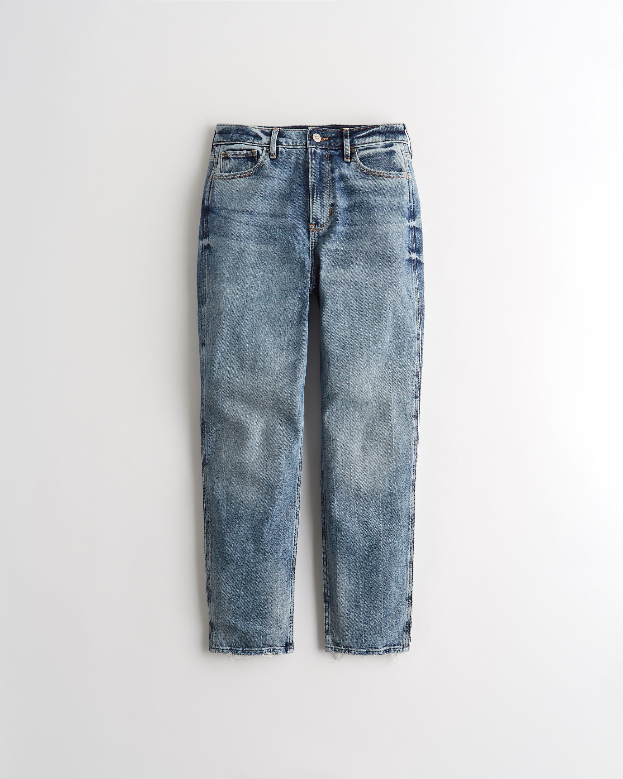 hollister patched jeans