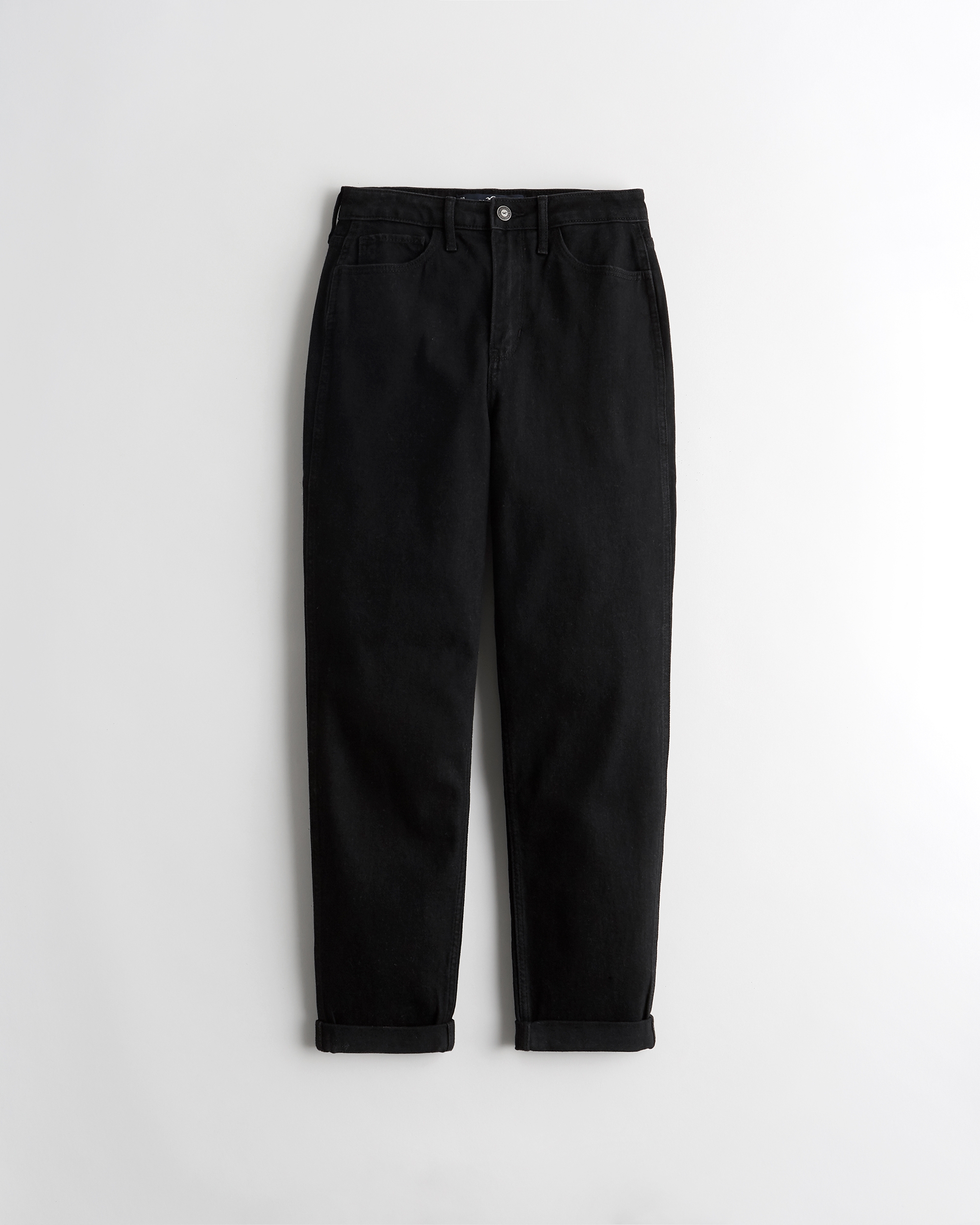 hollister high rise vintage straight jeans