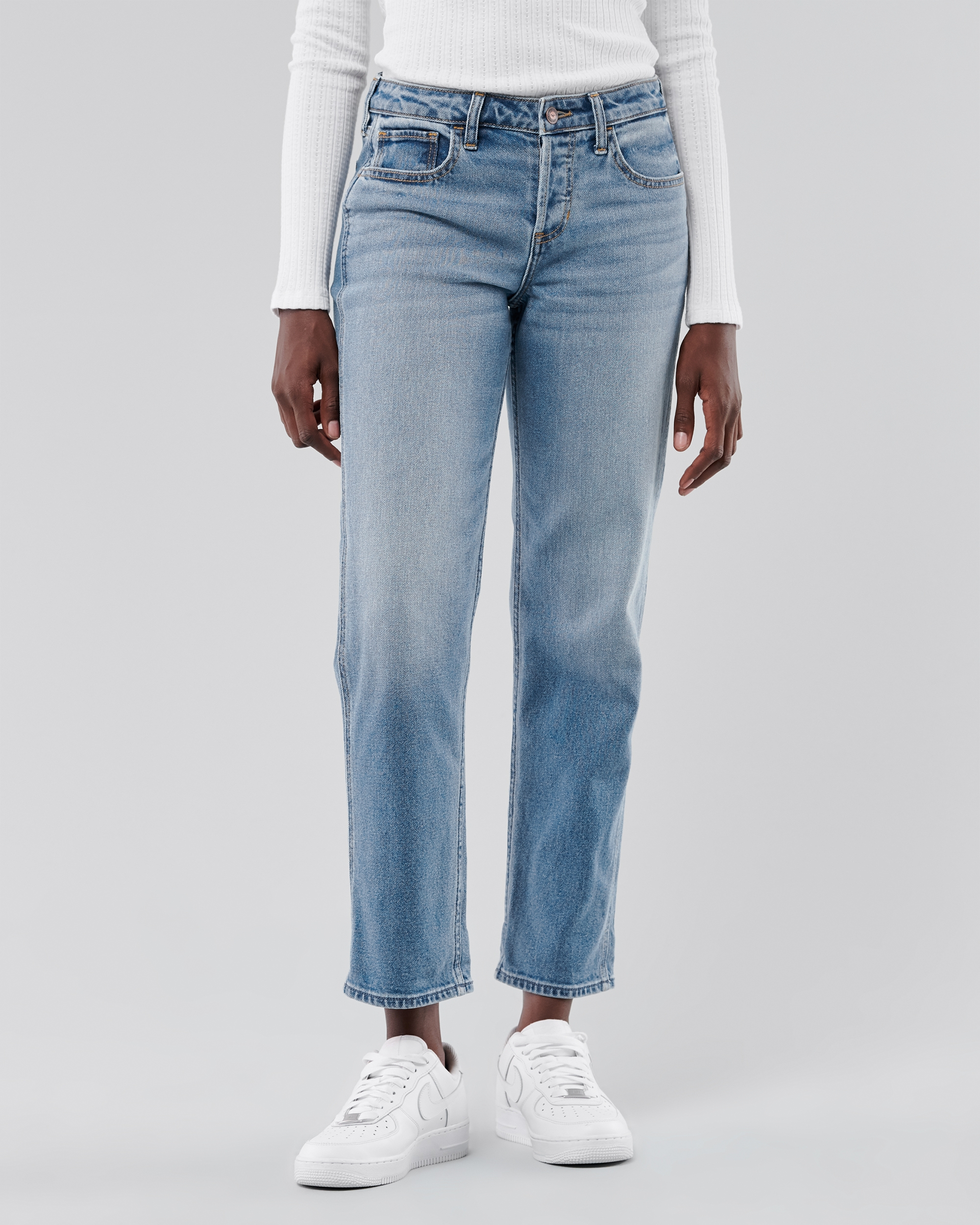 hollister jeans damen high waist