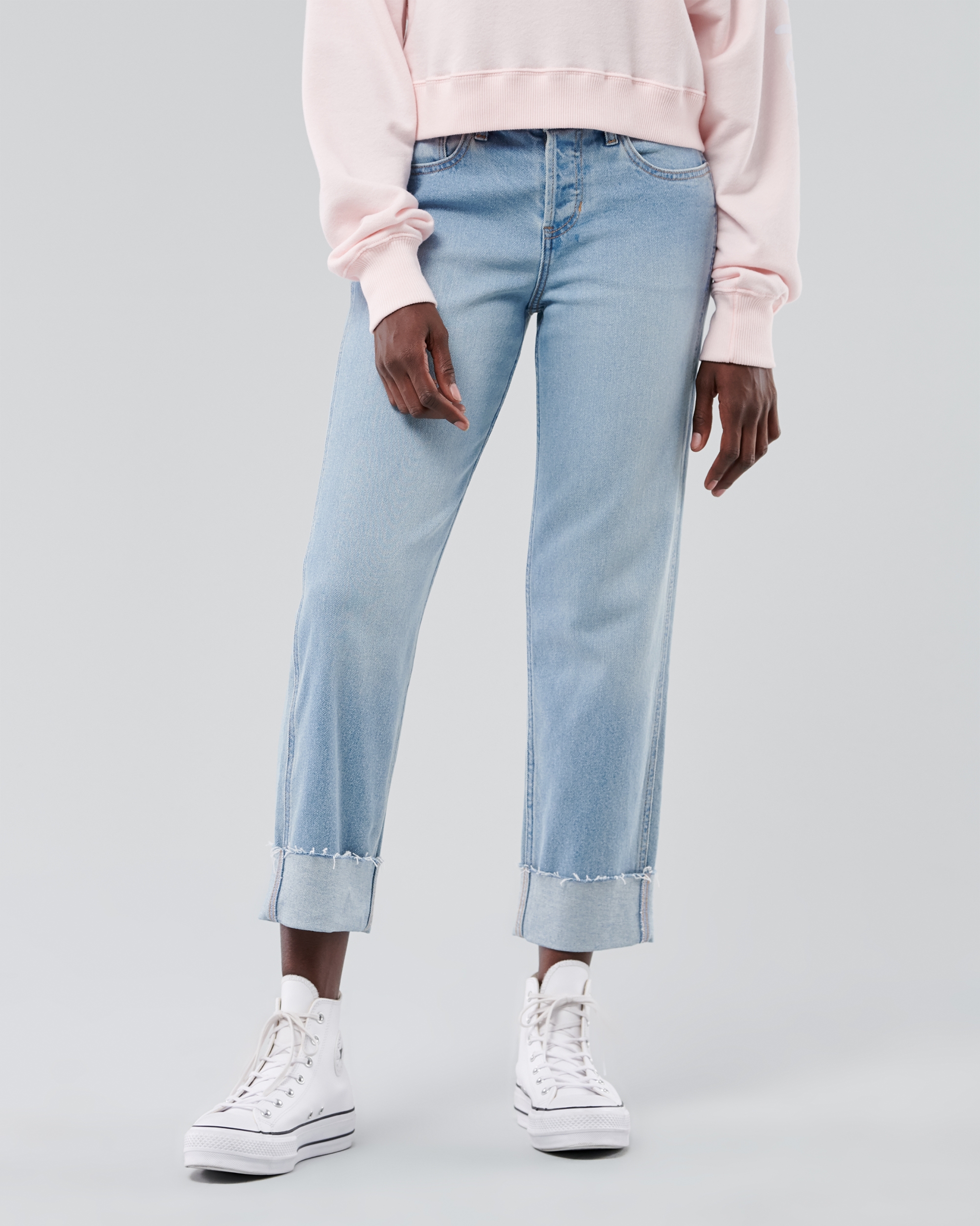 hollister low rise boyfriend jeans