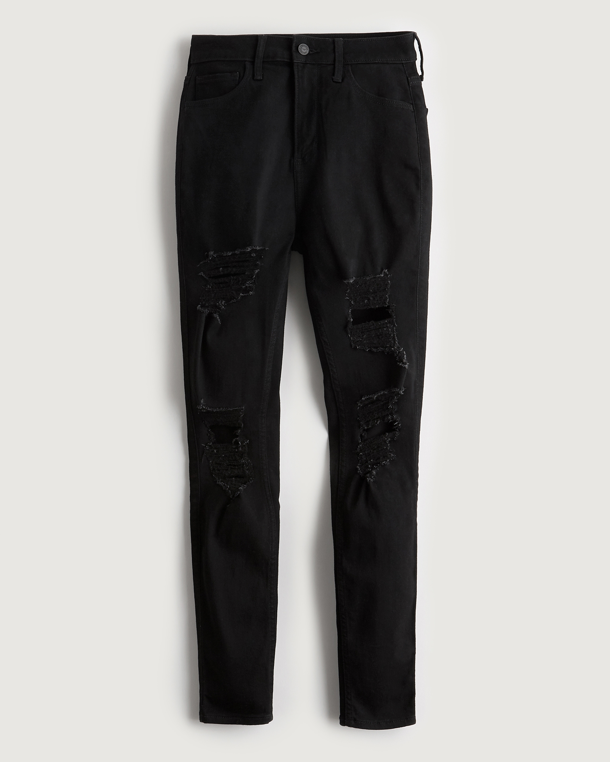 hollister black skinny jeans