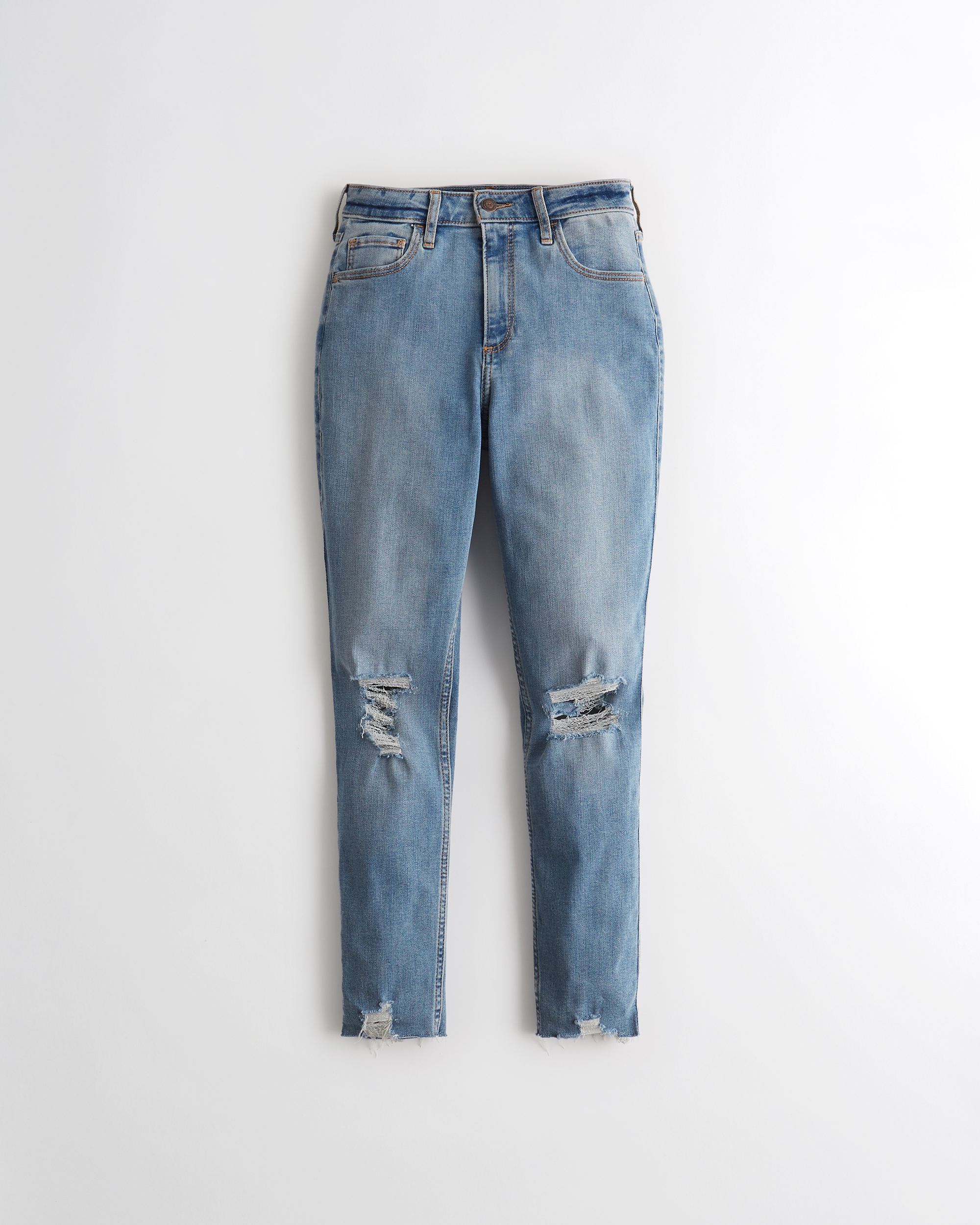 black high waisted jeans hollister