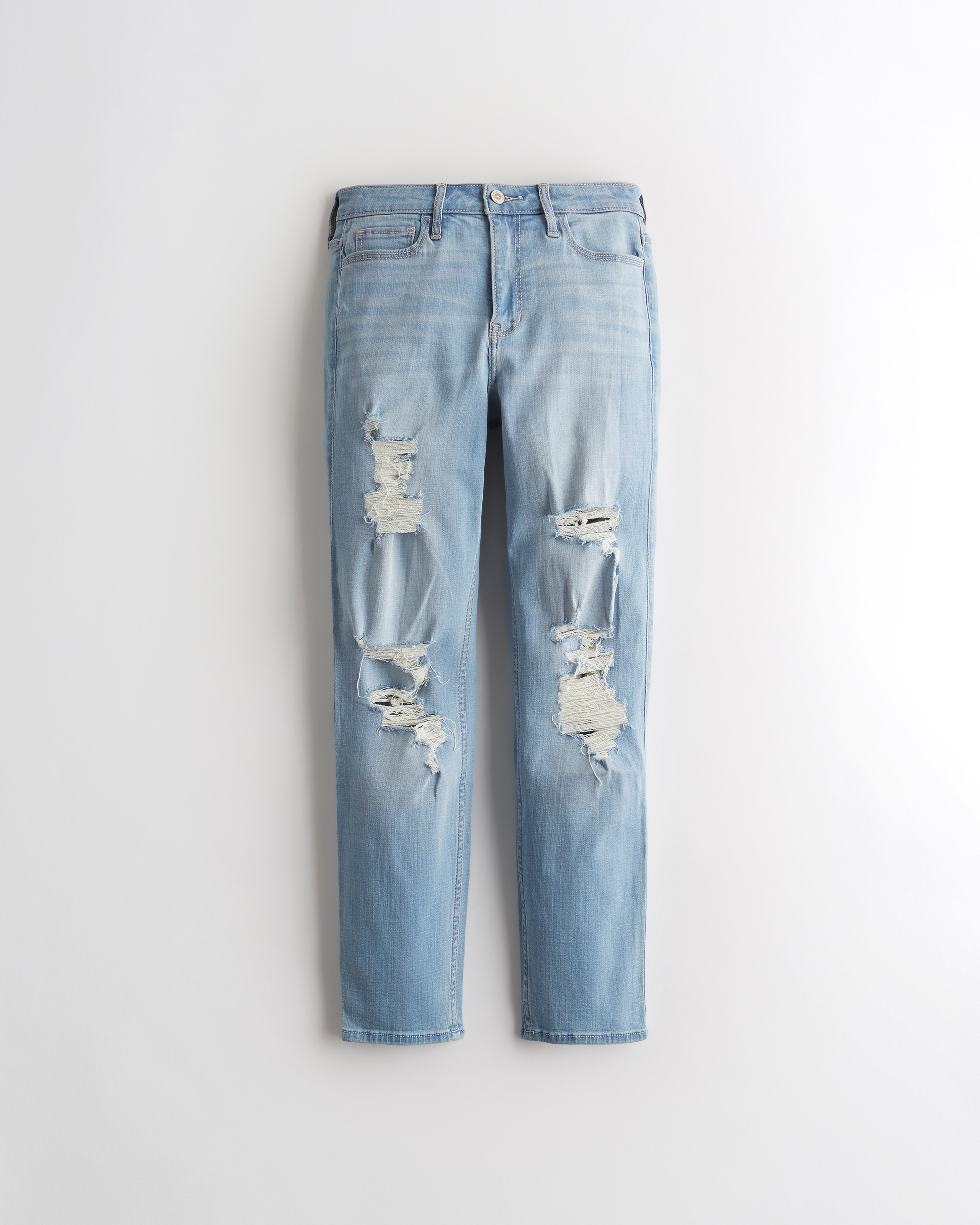 hollister high rise vintage straight jeans
