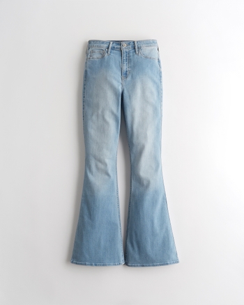 Hollister high waisted flare jeans sales