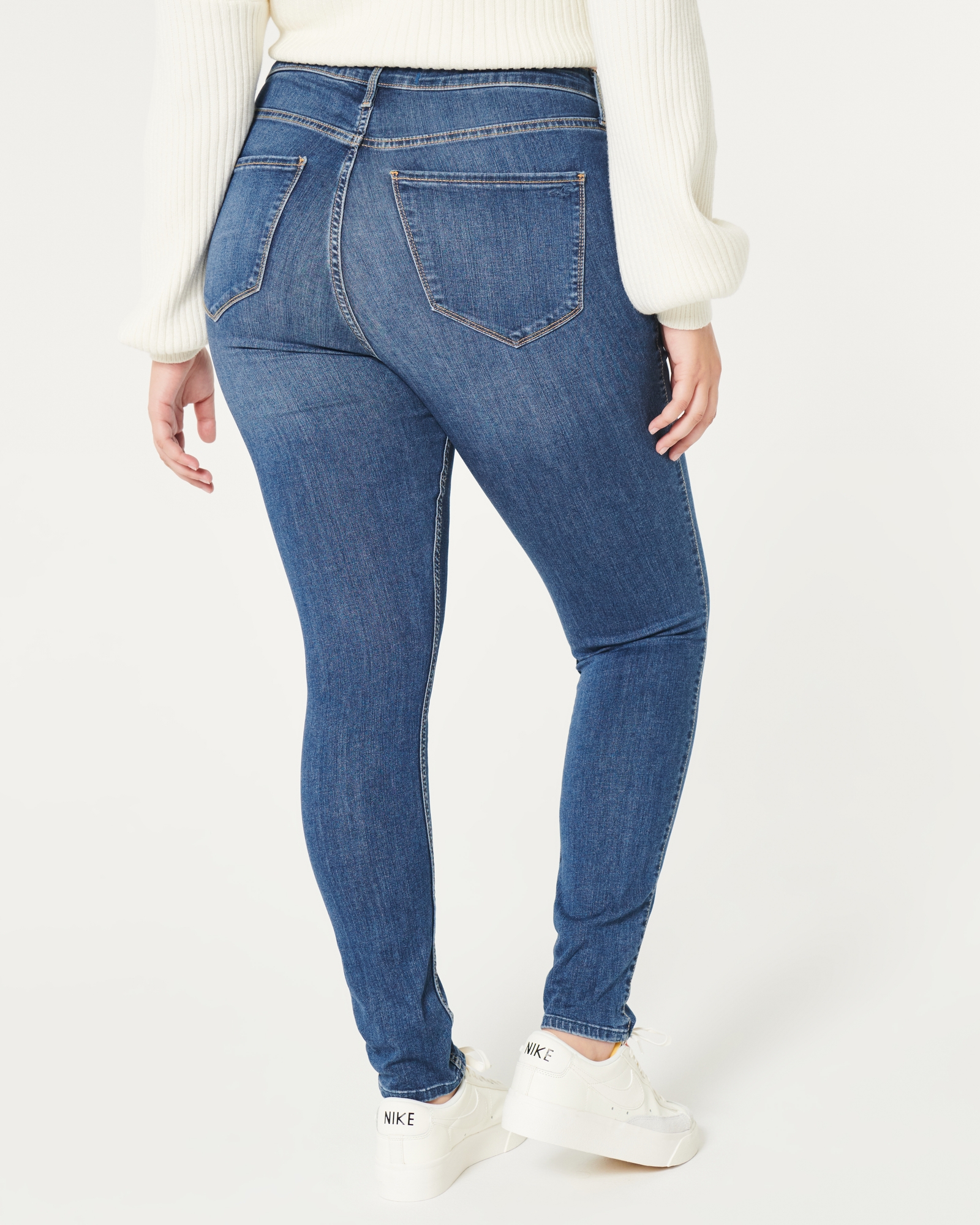 Hollister Jeggings High Rise Blue Size 24 - $7 (85% Off Retail