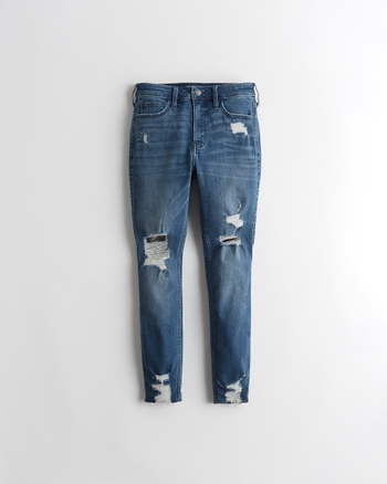 Hollister super cheap skinny ripped jeans