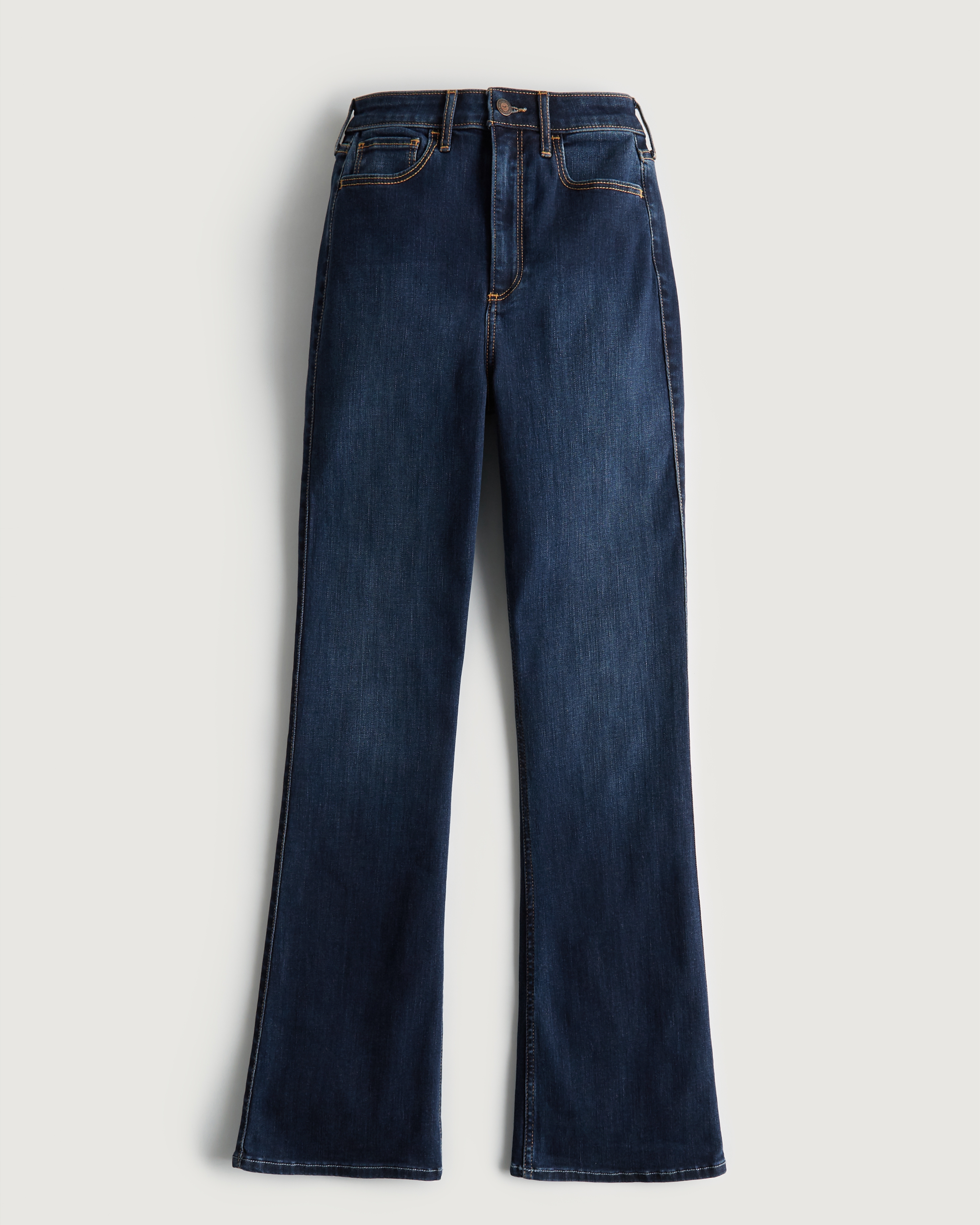 hollister low rise flare jeans