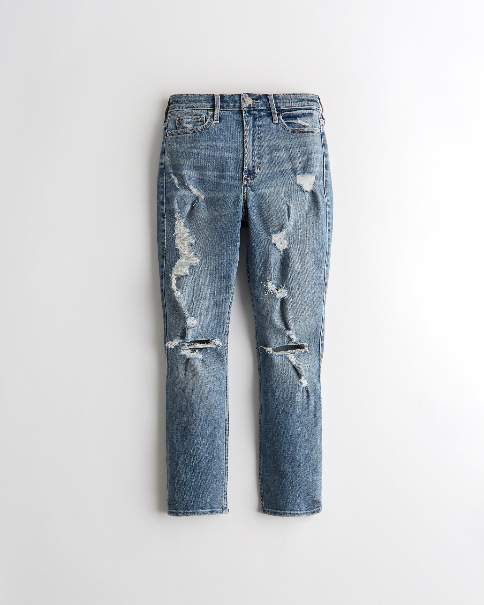 crop slim pants hollister