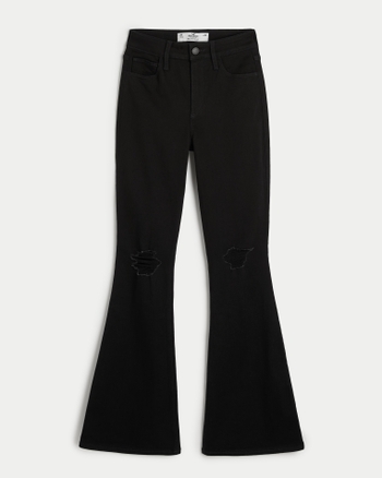 Black Flare Jeans