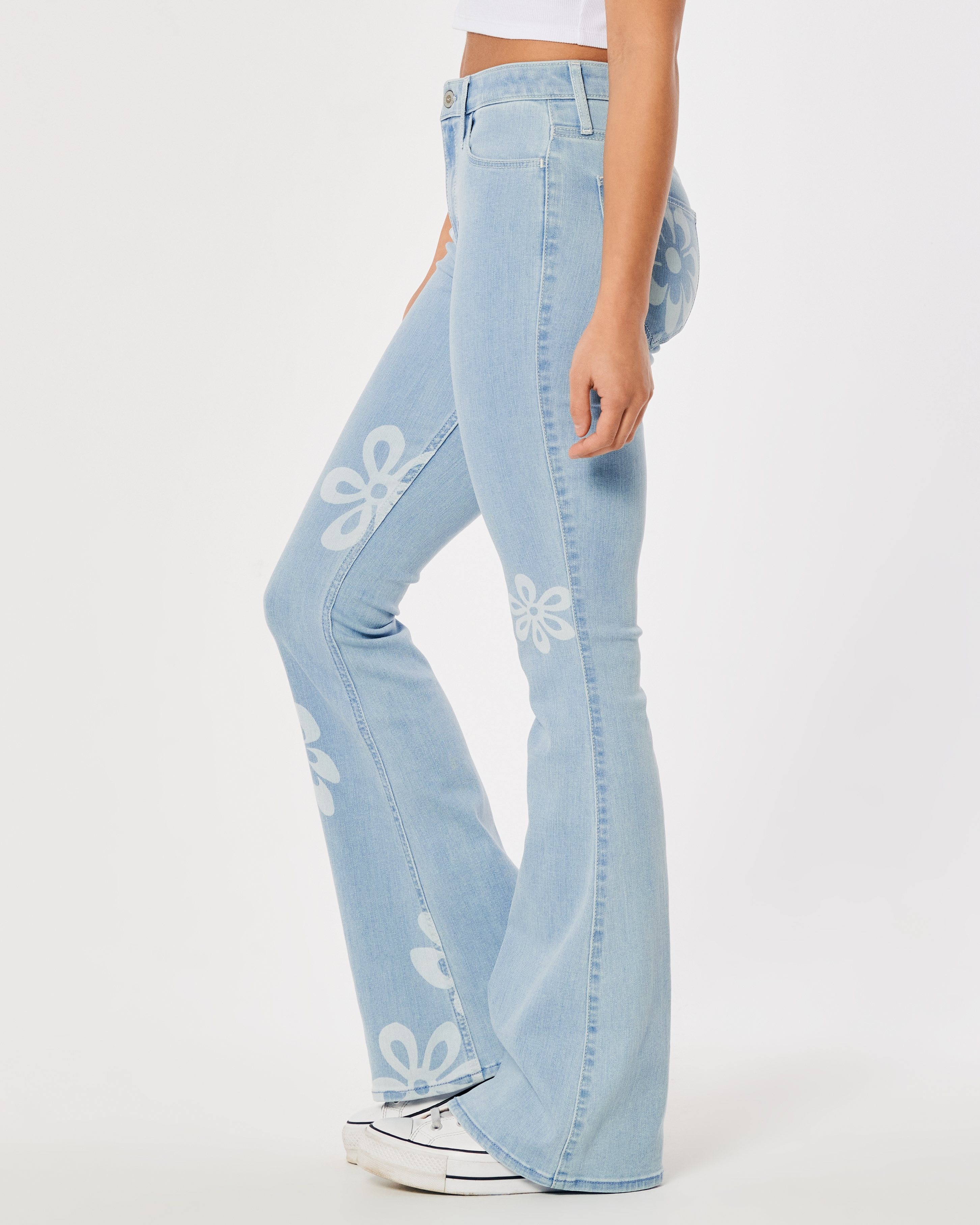 Hollister high hotsell waisted flare jeans