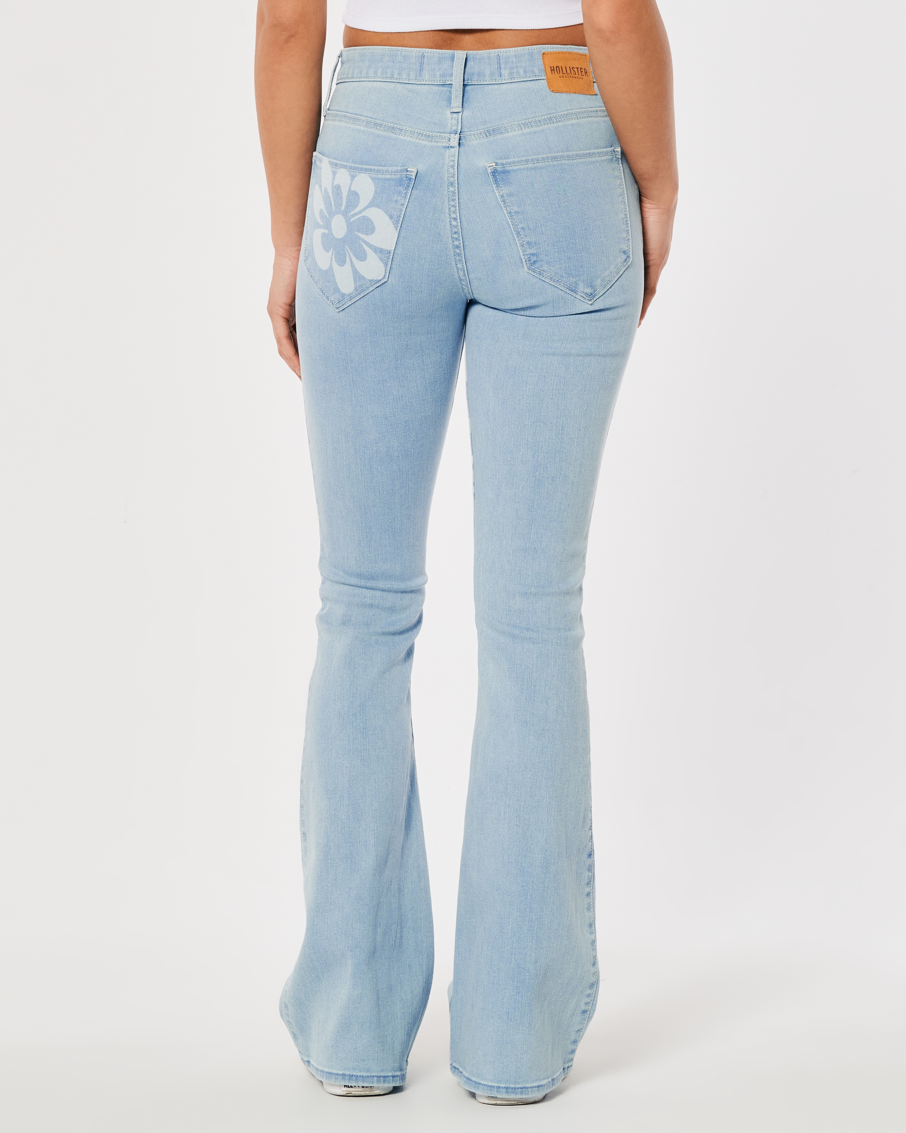 Hollister flare hot sale jeans