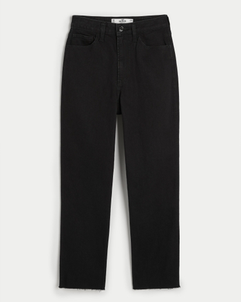 Black mom jeans hot sale hollister