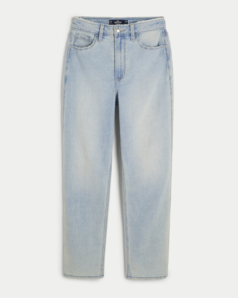 Jean Súper Skinny Rasgado Hollister Tiro Alto Mujer Talla 27