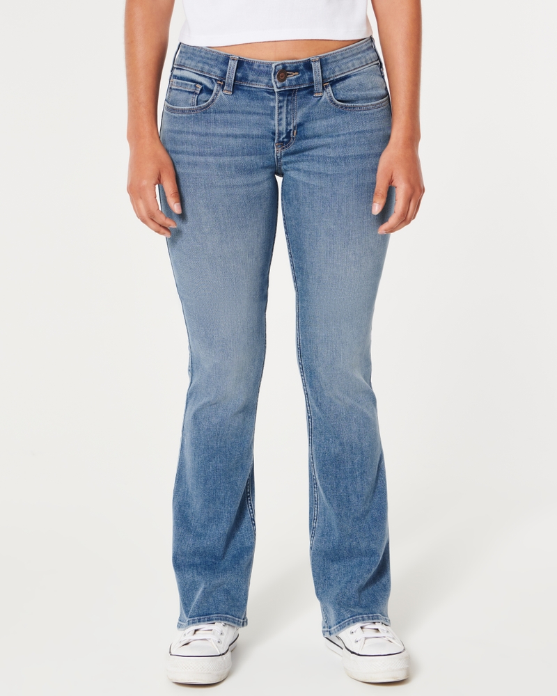 Low-Rise Medium Wash Boot Jeans