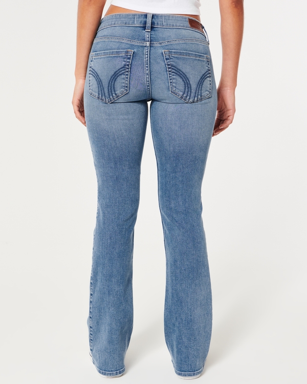 Low-Rise Medium Wash Boot Jeans
