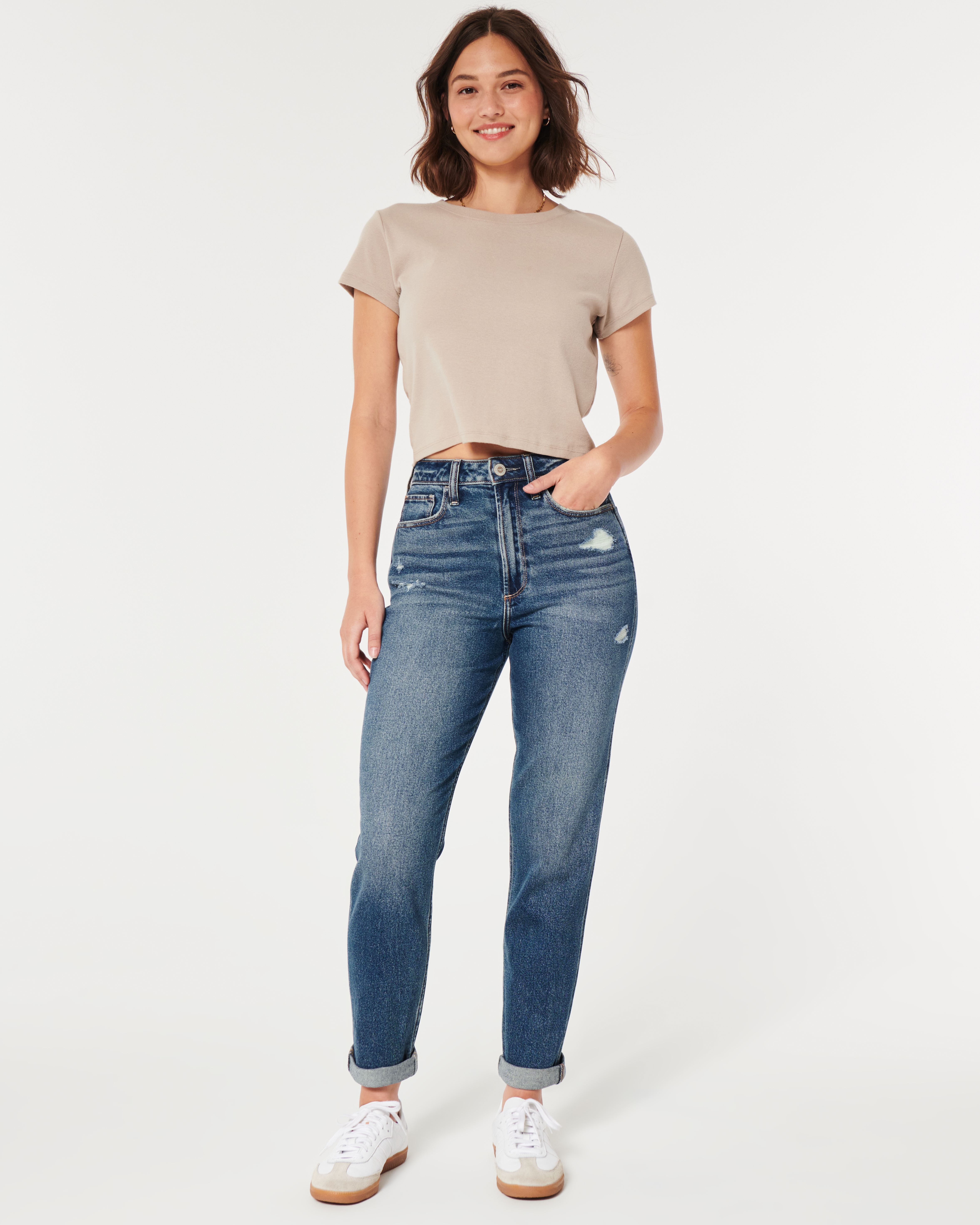 Hollister vintage high rise jeans hotsell