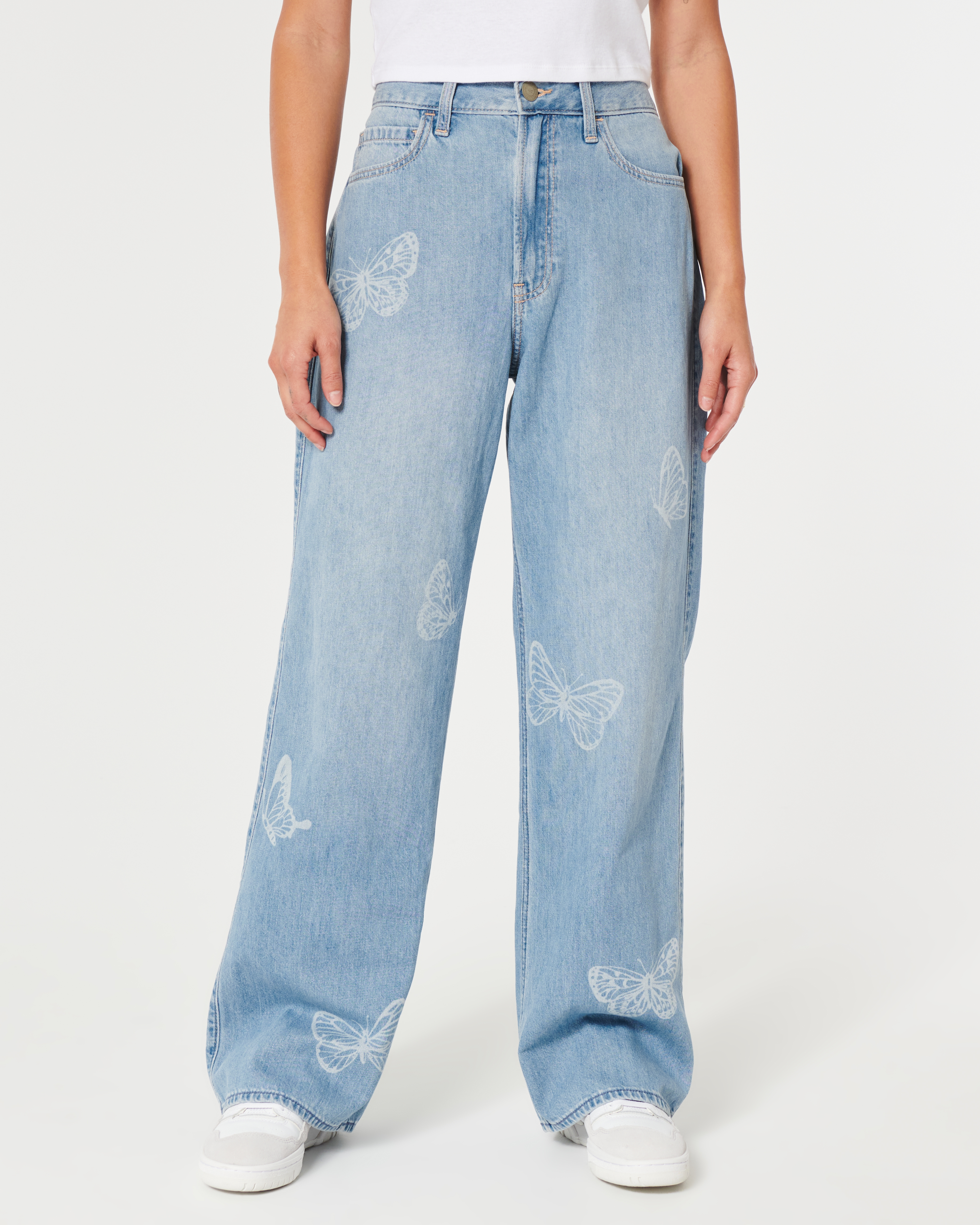 Hollister baggy hot sale jeans