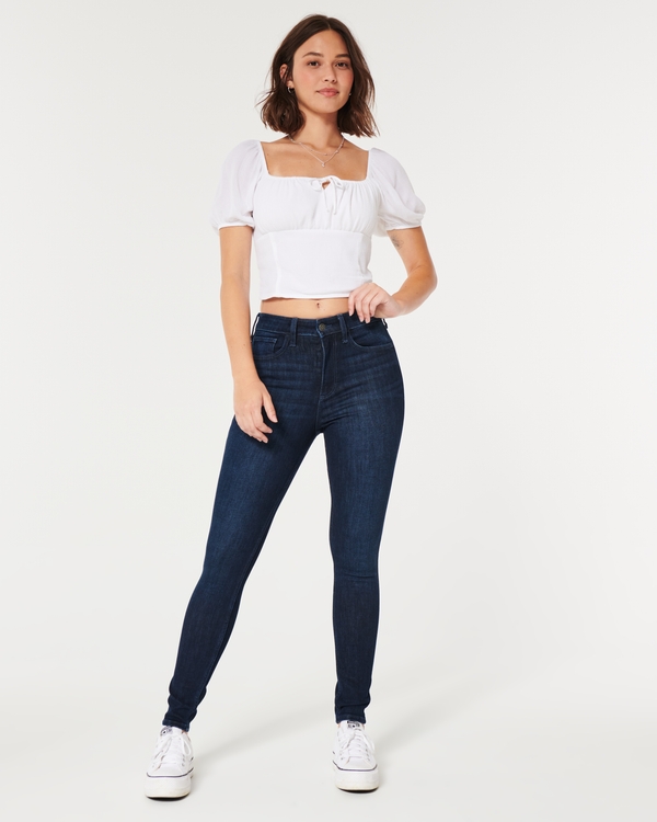 Hollister discount curvy jeans