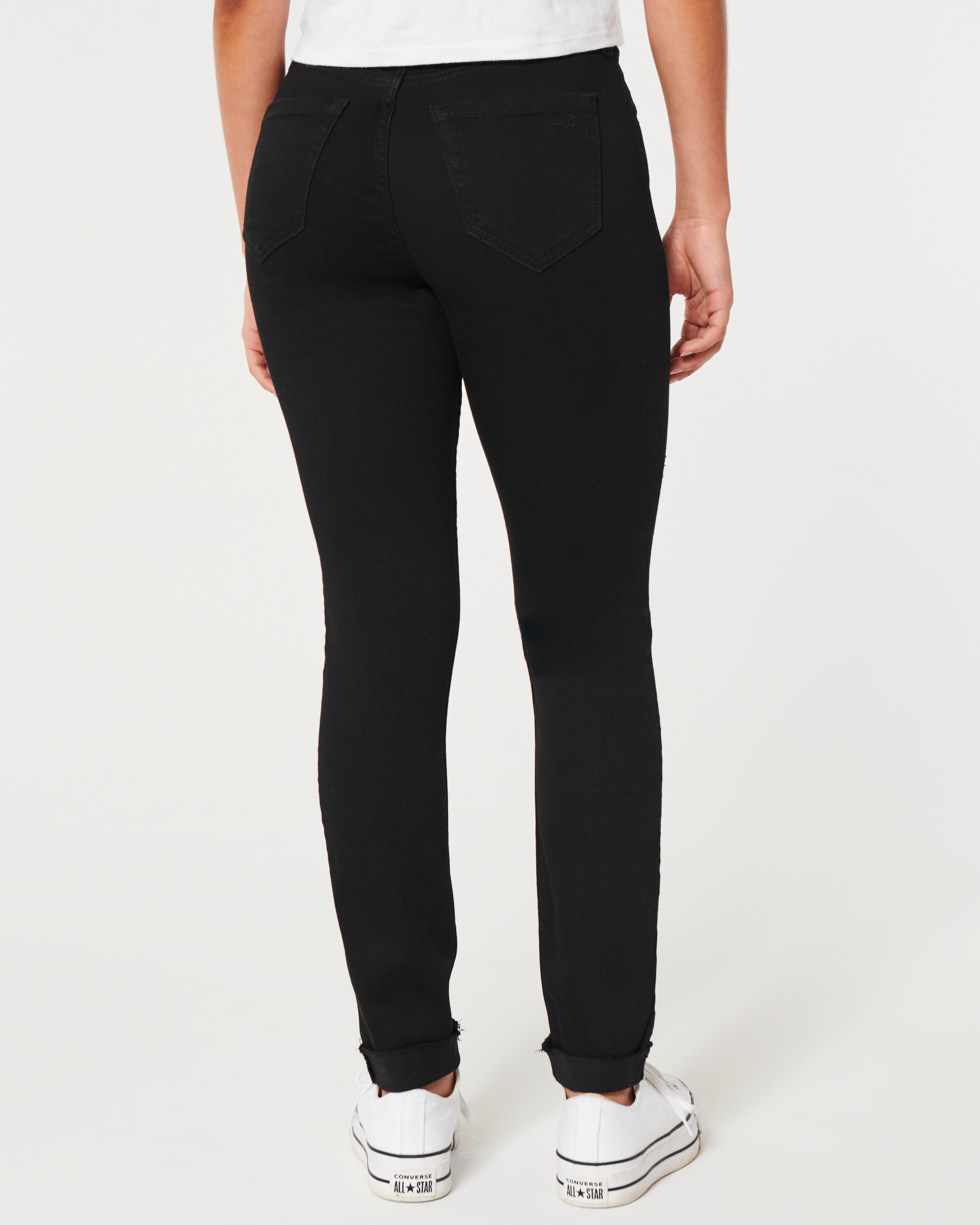 Hollister high rise jean leggings best sale