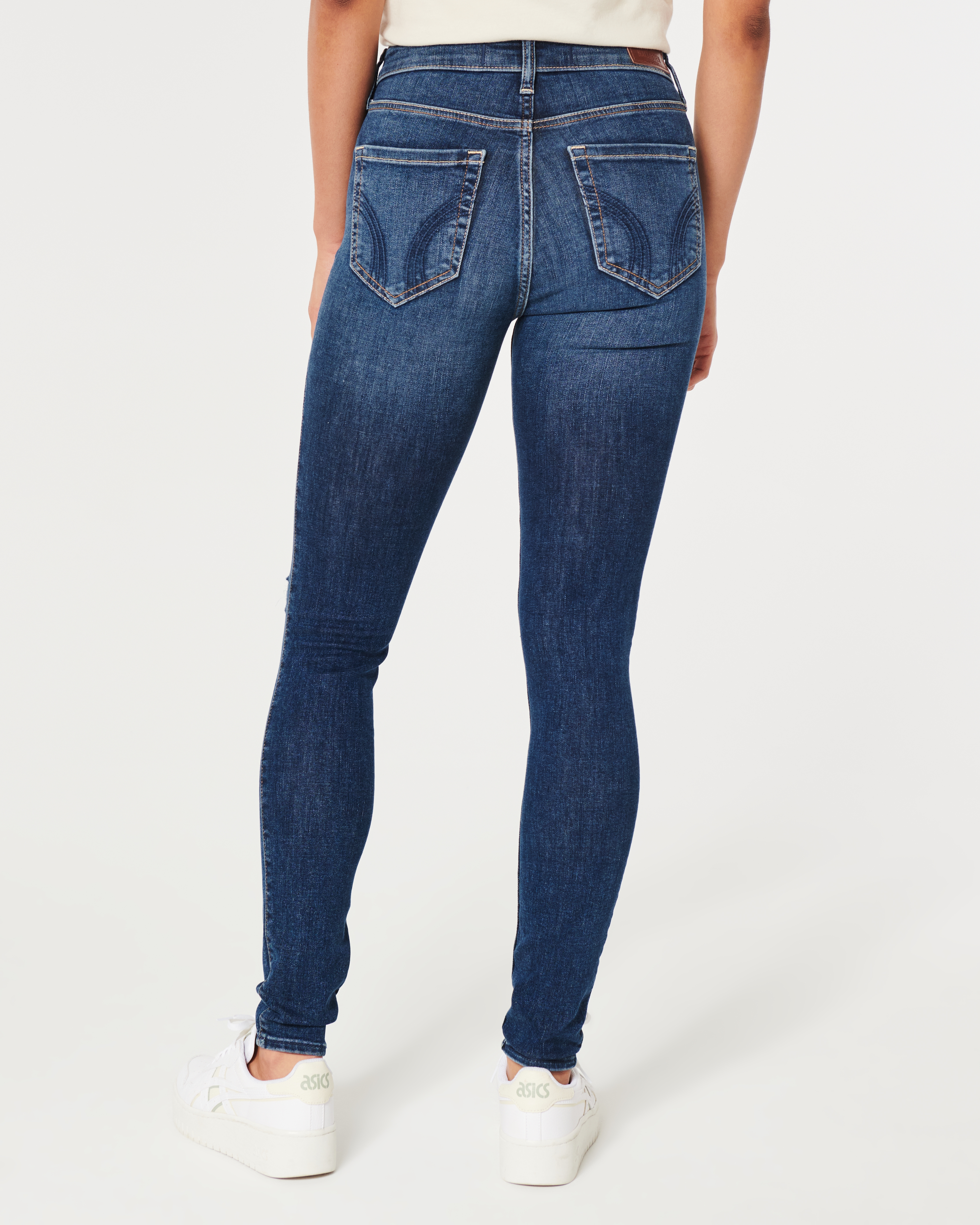 Hollister skinny jeans for girls best sale