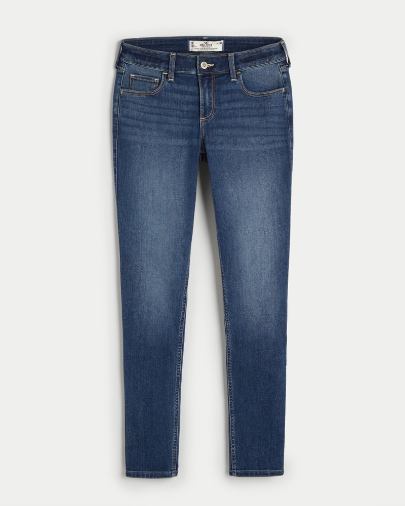 Hollister low rise super skinny best sale