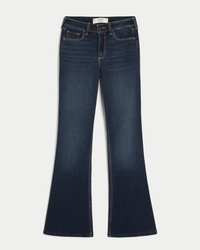 Curvy Mid-Rise Dark Wash Boot Jeans