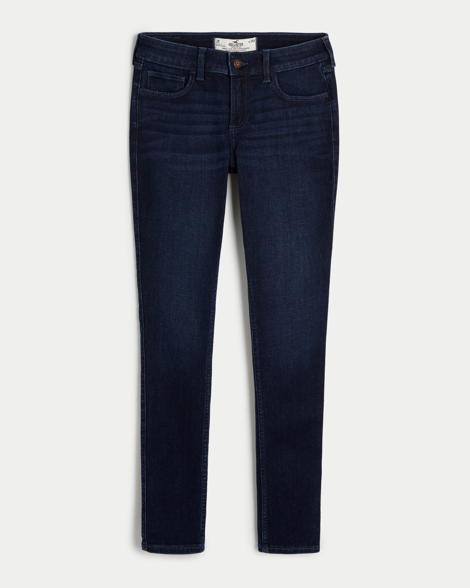 Hollister High-Rise Super Skinny Classic Stretch Dark Wash Jeans Denim 25 1  S