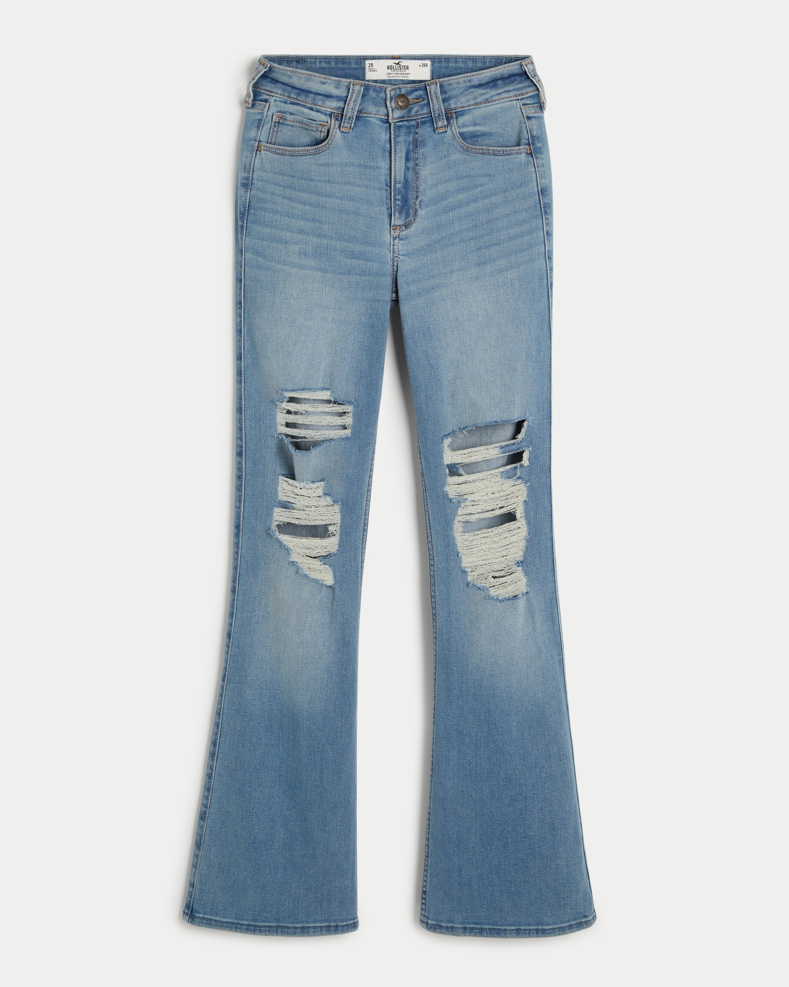 Women's Recover High Rise Bootcut Blue Jeans